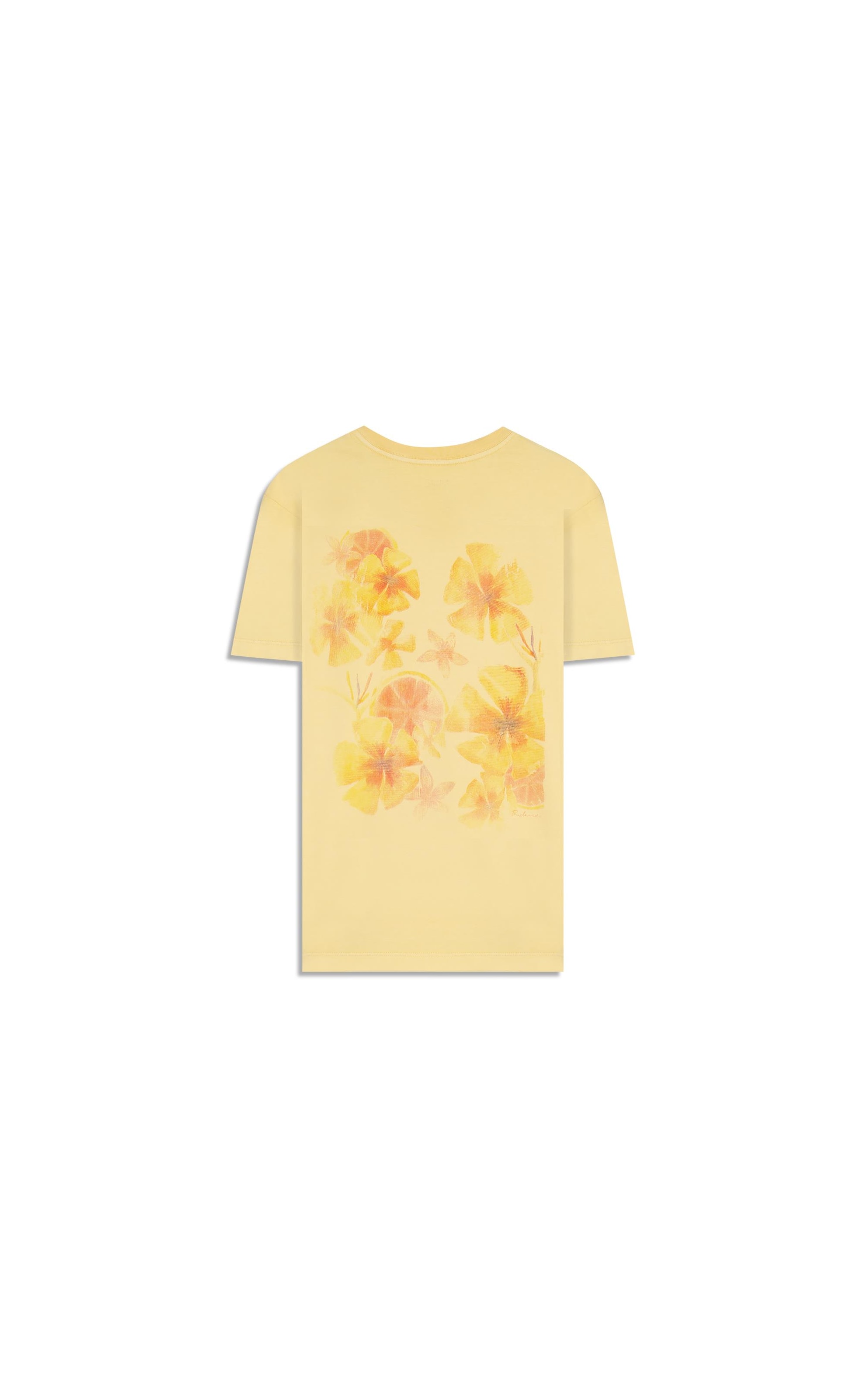 T-Shirt Flower Board Mc Bf Amarelo