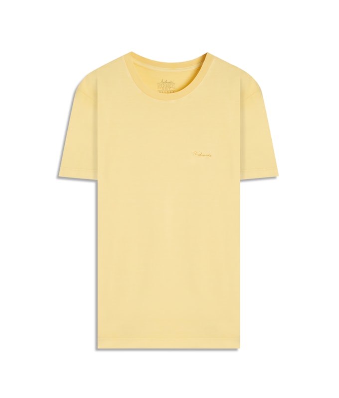 T-Shirt Flower Board Mc Bf Amarelo