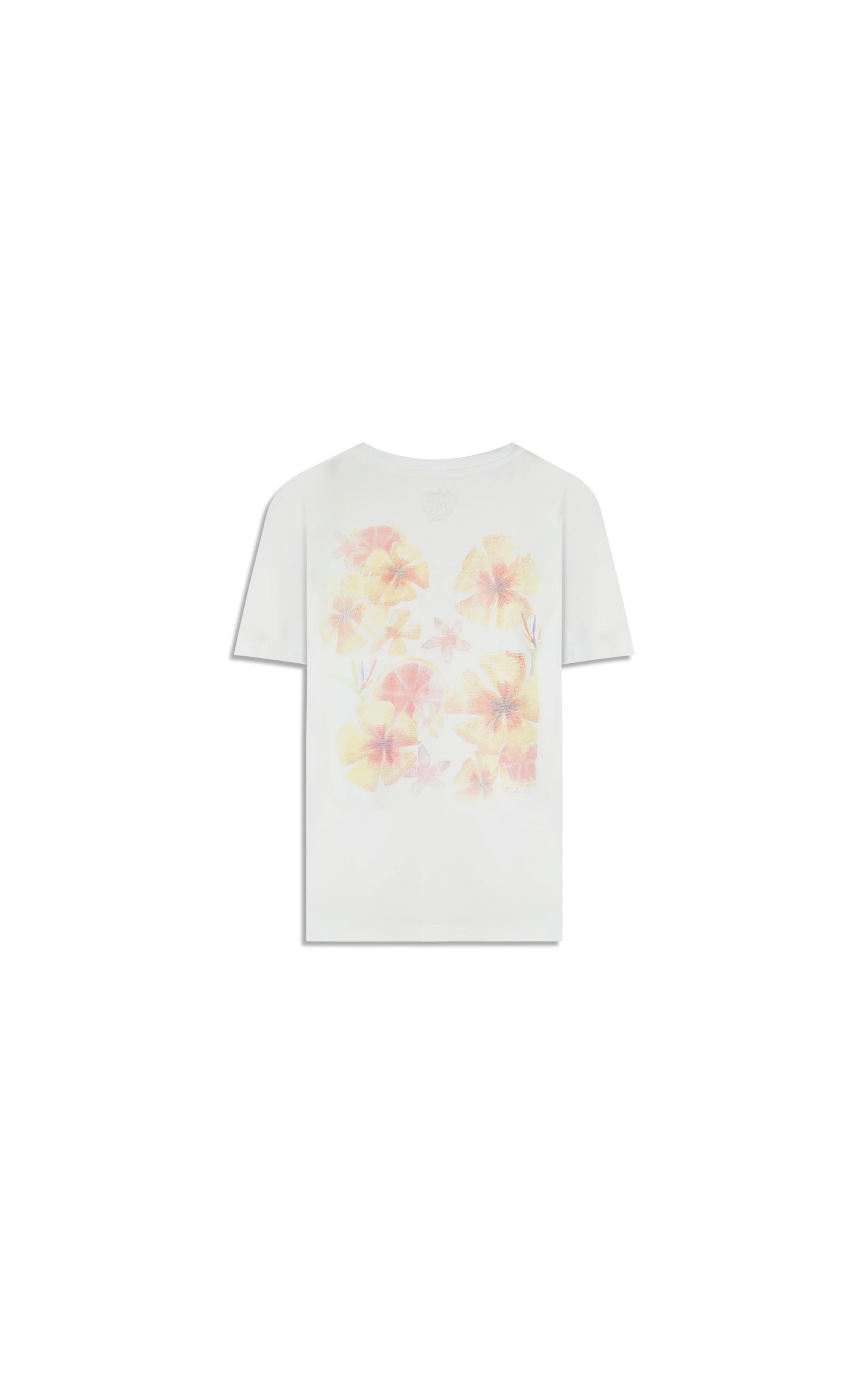 T-Shirt Flower Board Mc Bf Branco