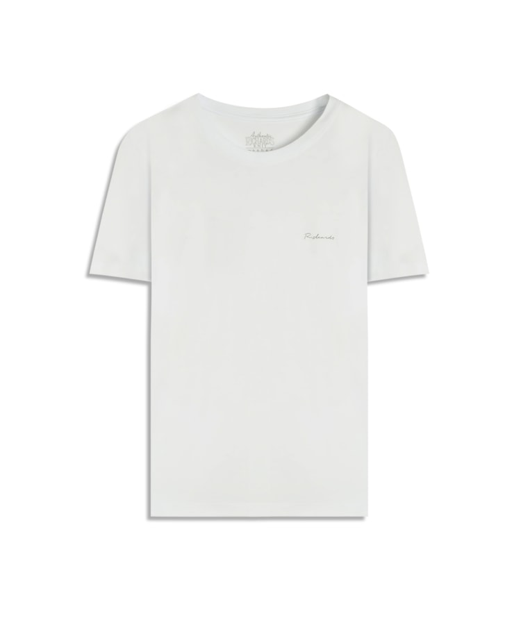 T-Shirt Flower Board Mc Bf Branco