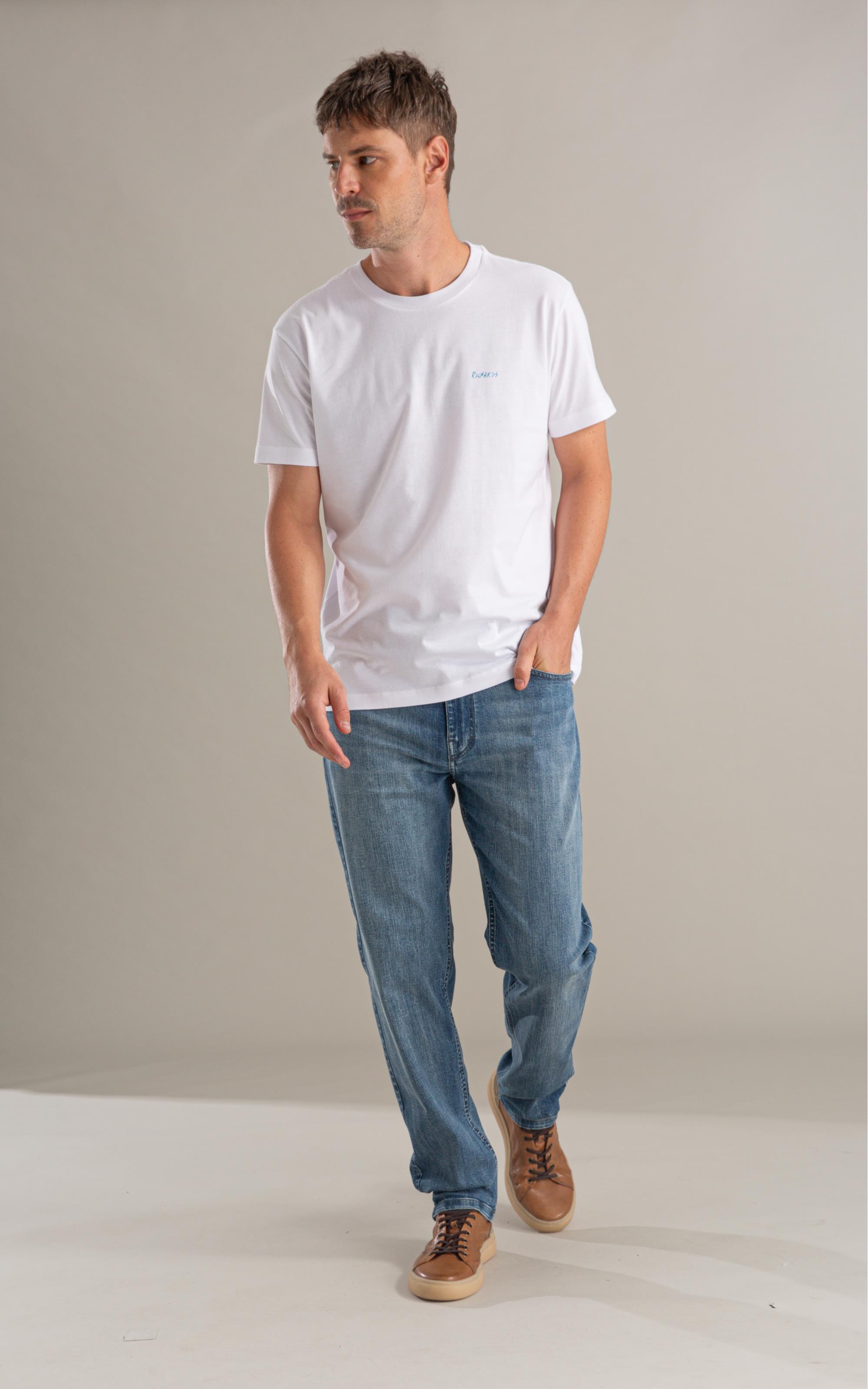 T-Shirt Follow The Wind Mc Bf Branco