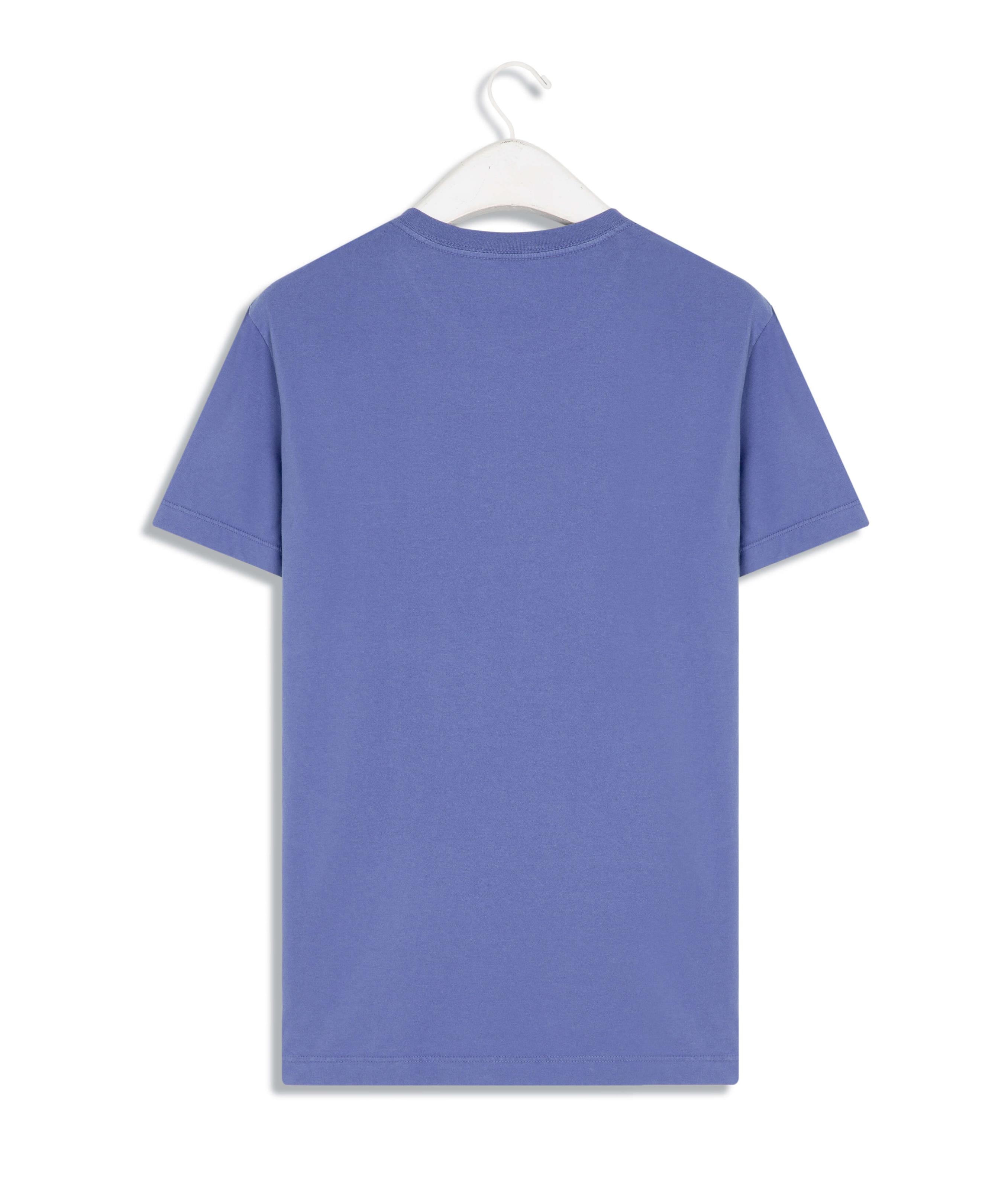 その他 salsation Round Neck T-Shirt Blue Denim T-Shirt Gd Coral Mc Azul Jeans