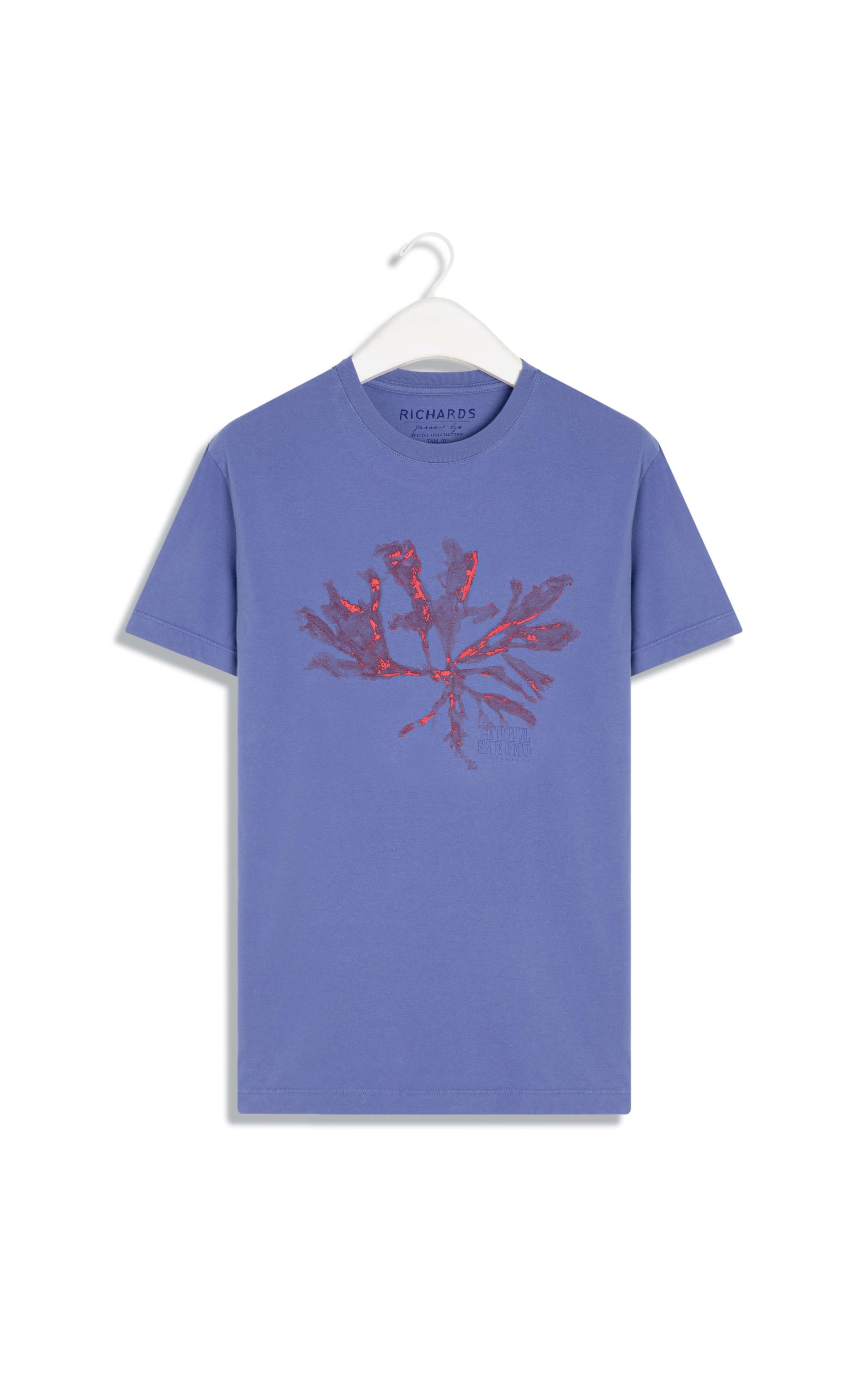 T-Shirt Gd Coral Mc Azul Jeans