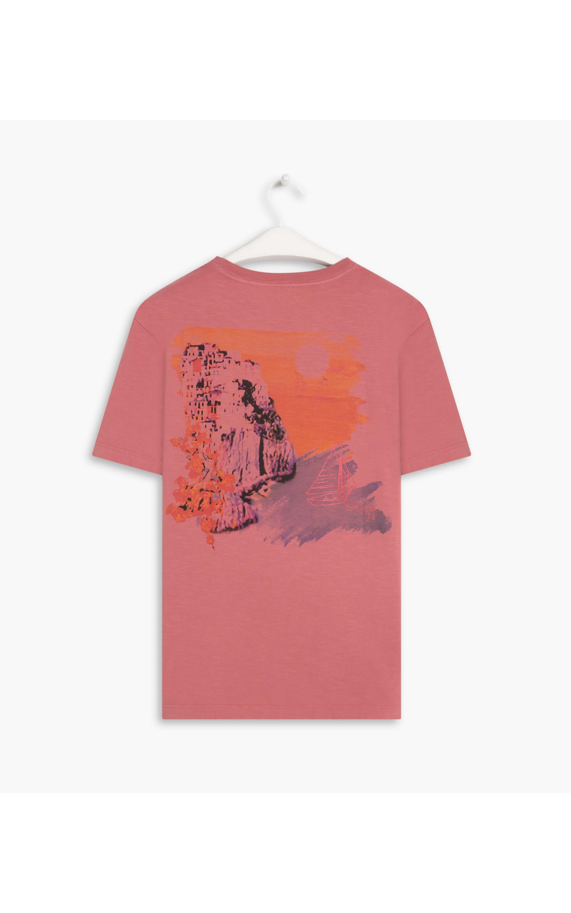 T-Shirt Gd Flame Amalfi Goiaba