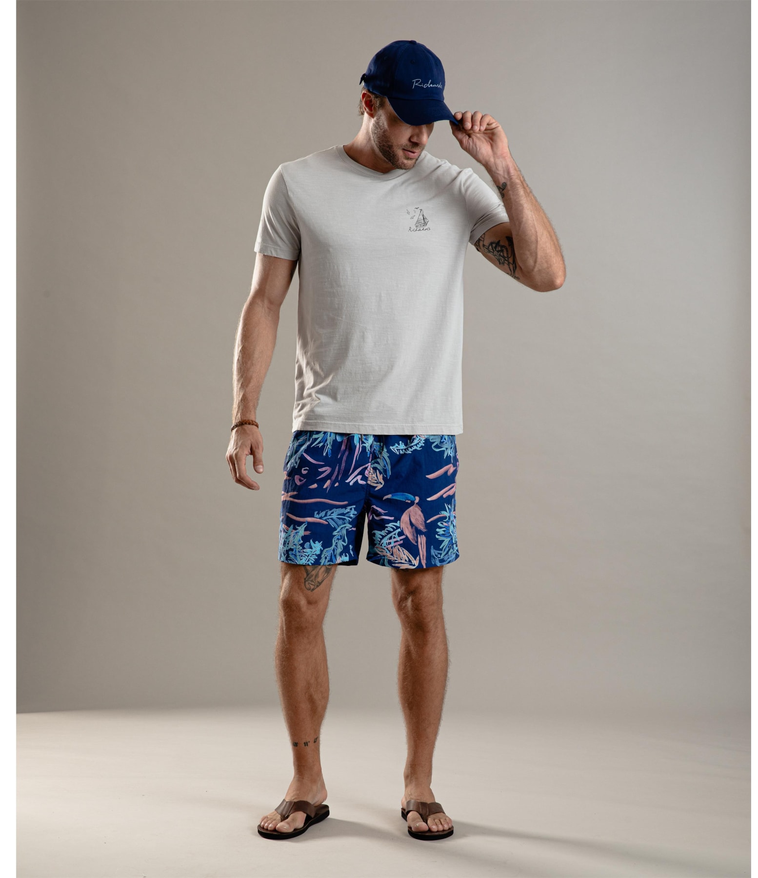 T-Shirt Gd Flame Amalfi Prata