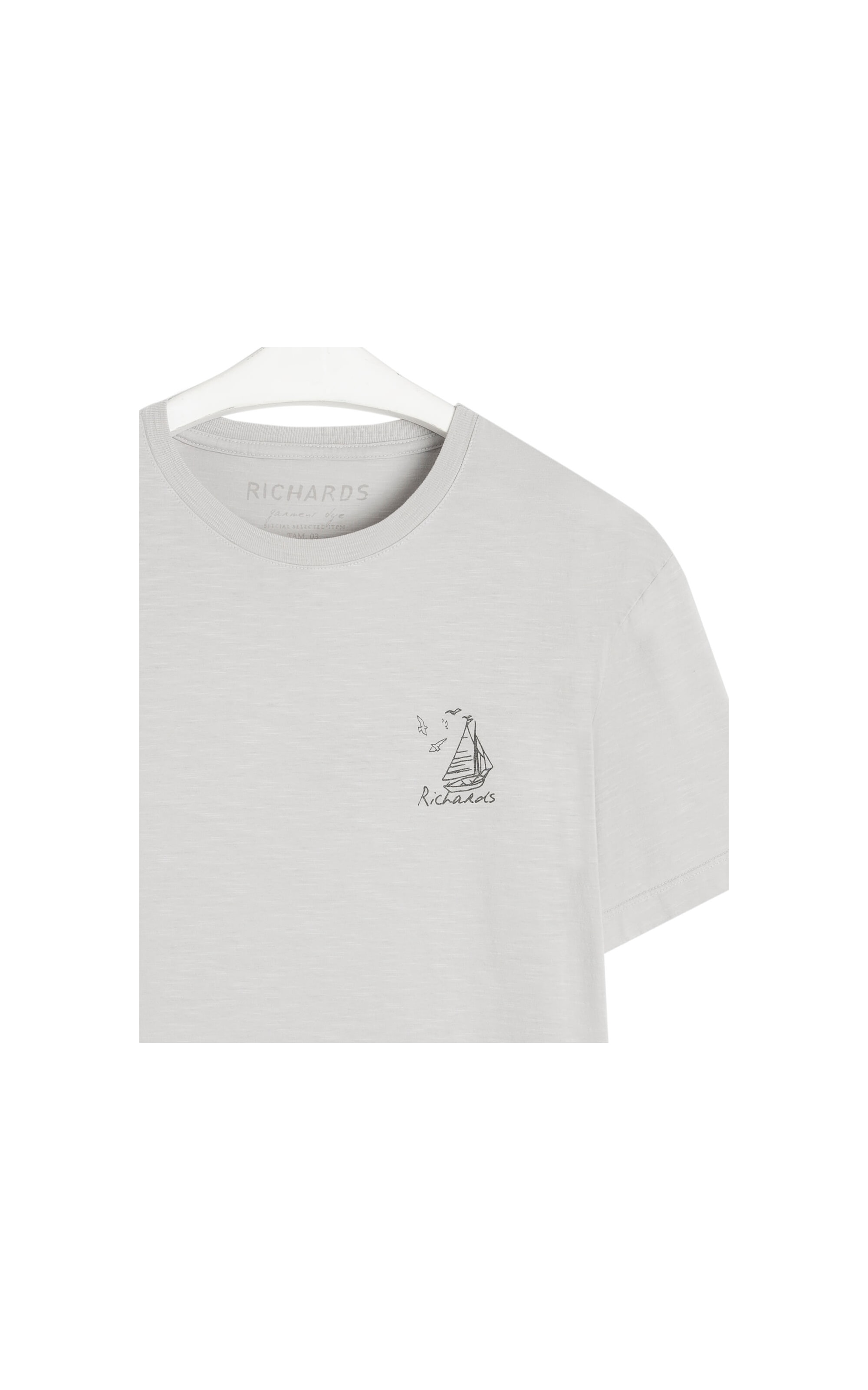 T-Shirt Gd Flame Amalfi Prata