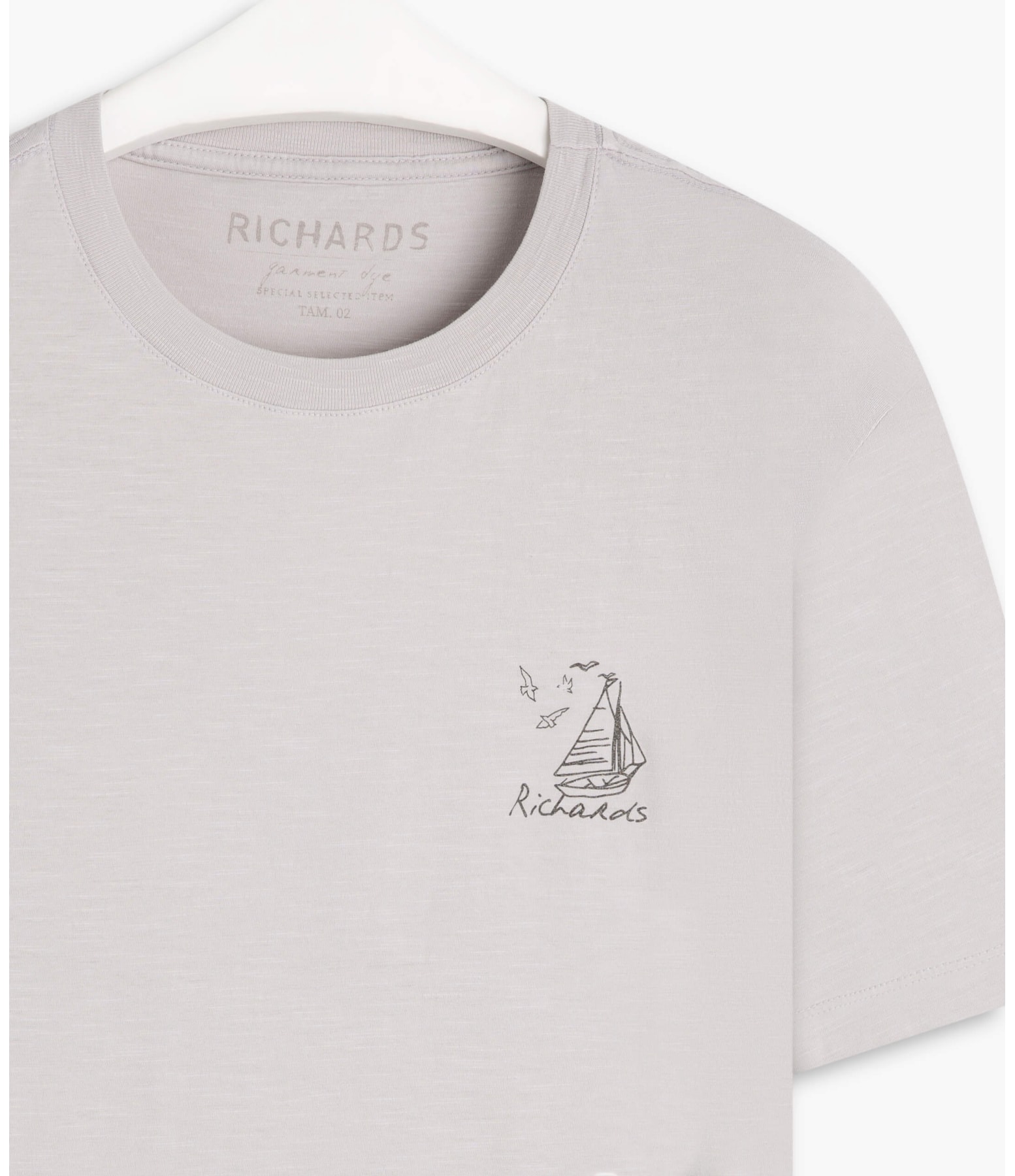 T-Shirt Gd Flame Amalfi Silver