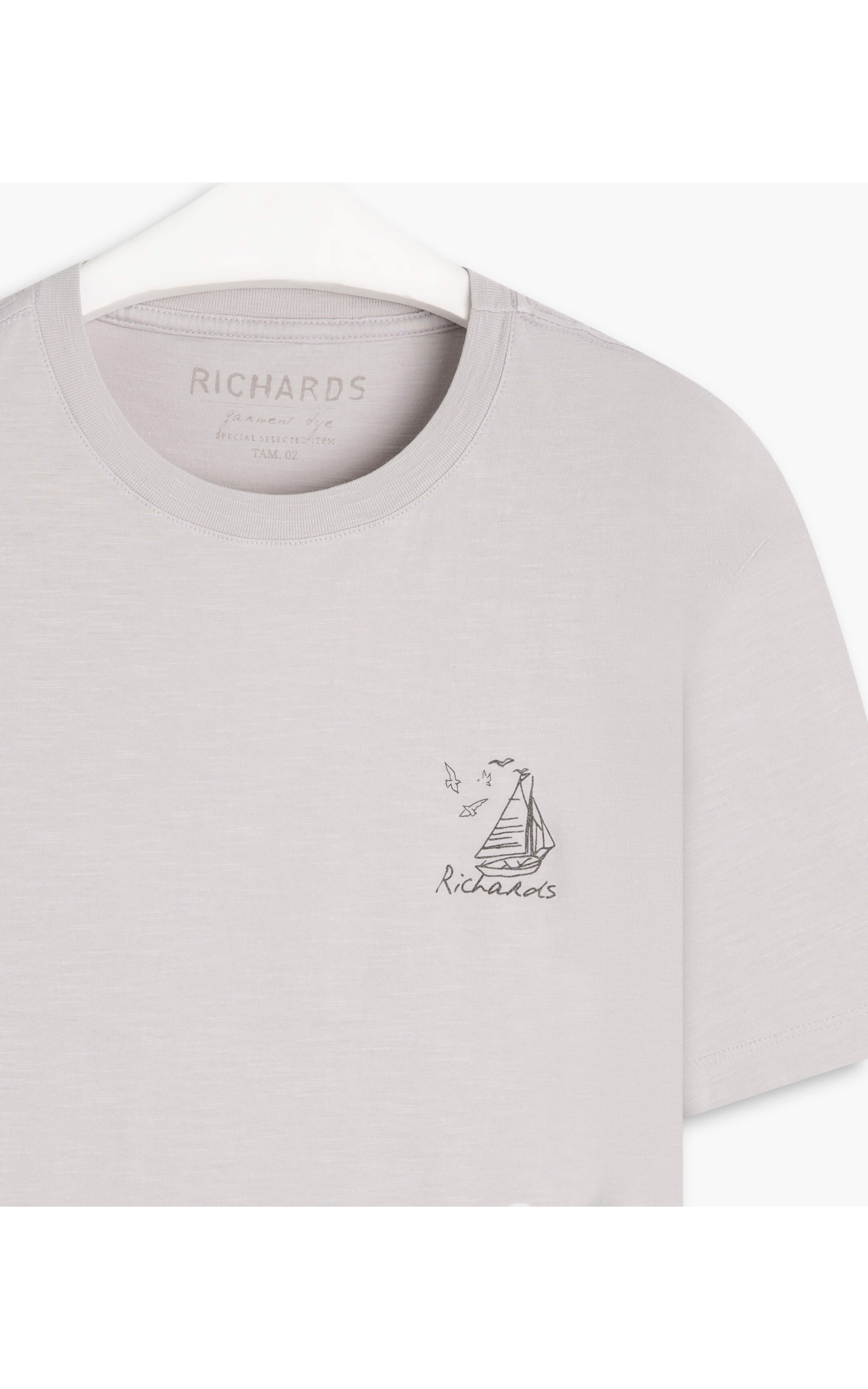 T-Shirt Gd Flame Amalfi Silver