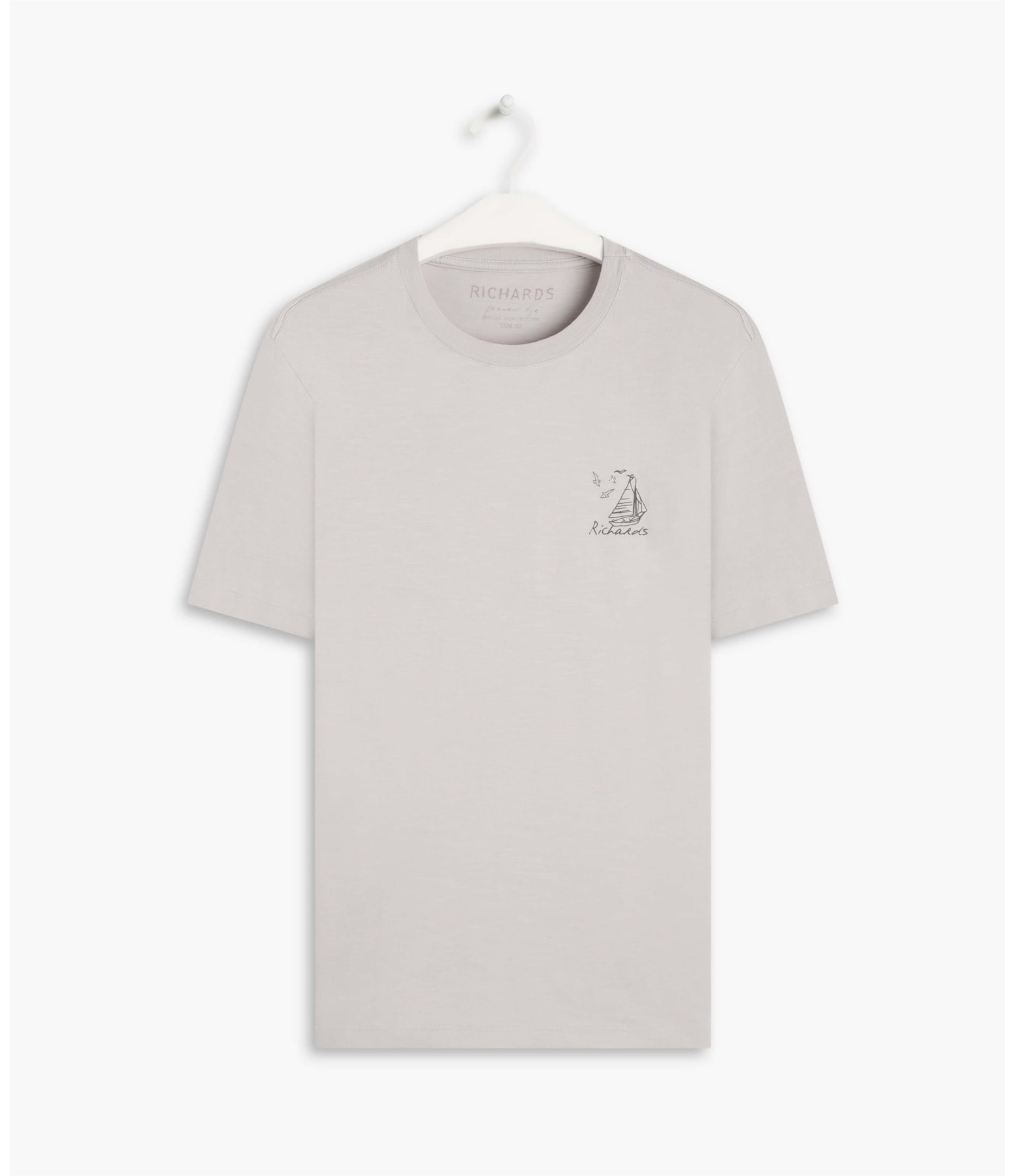 T-Shirt Gd Flame Amalfi Silver