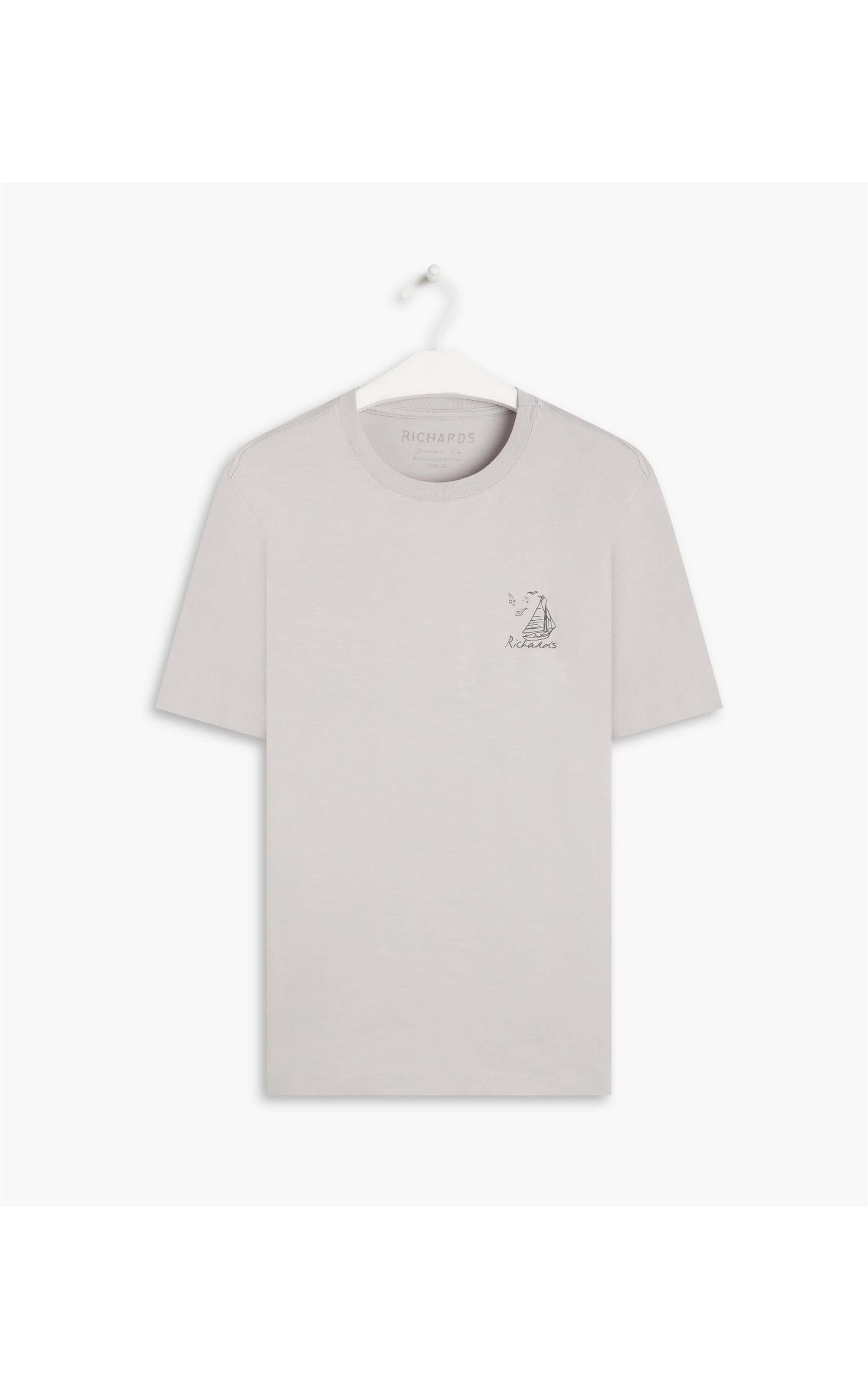 T-Shirt Gd Flame Amalfi Silver