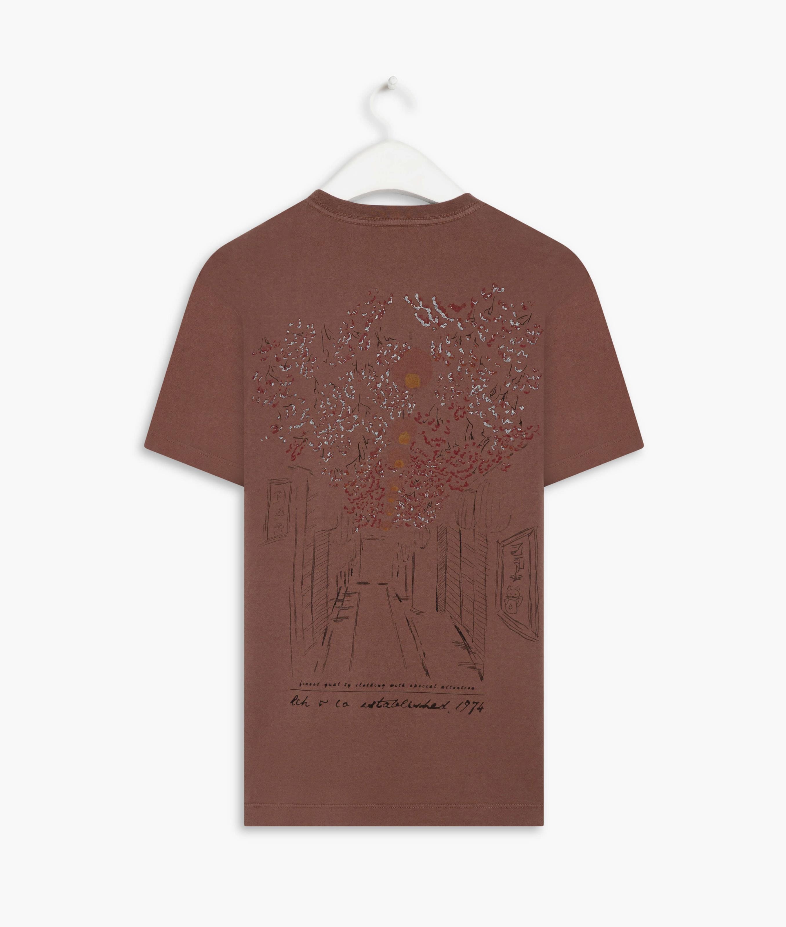 T-Shirt Gd Japan Street Costas Bordeaux