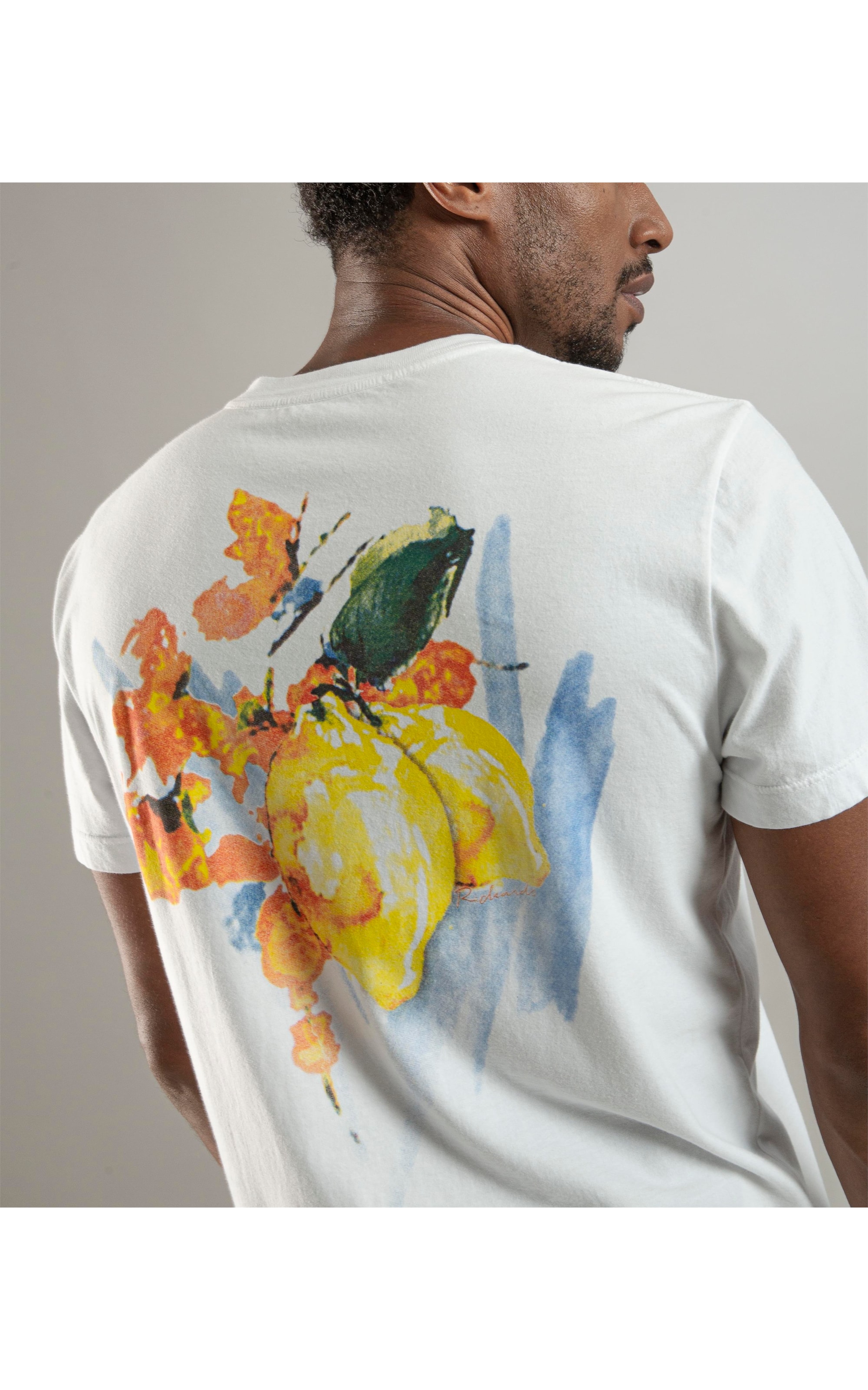  T-Shirt Gd Lemon Mc Off White