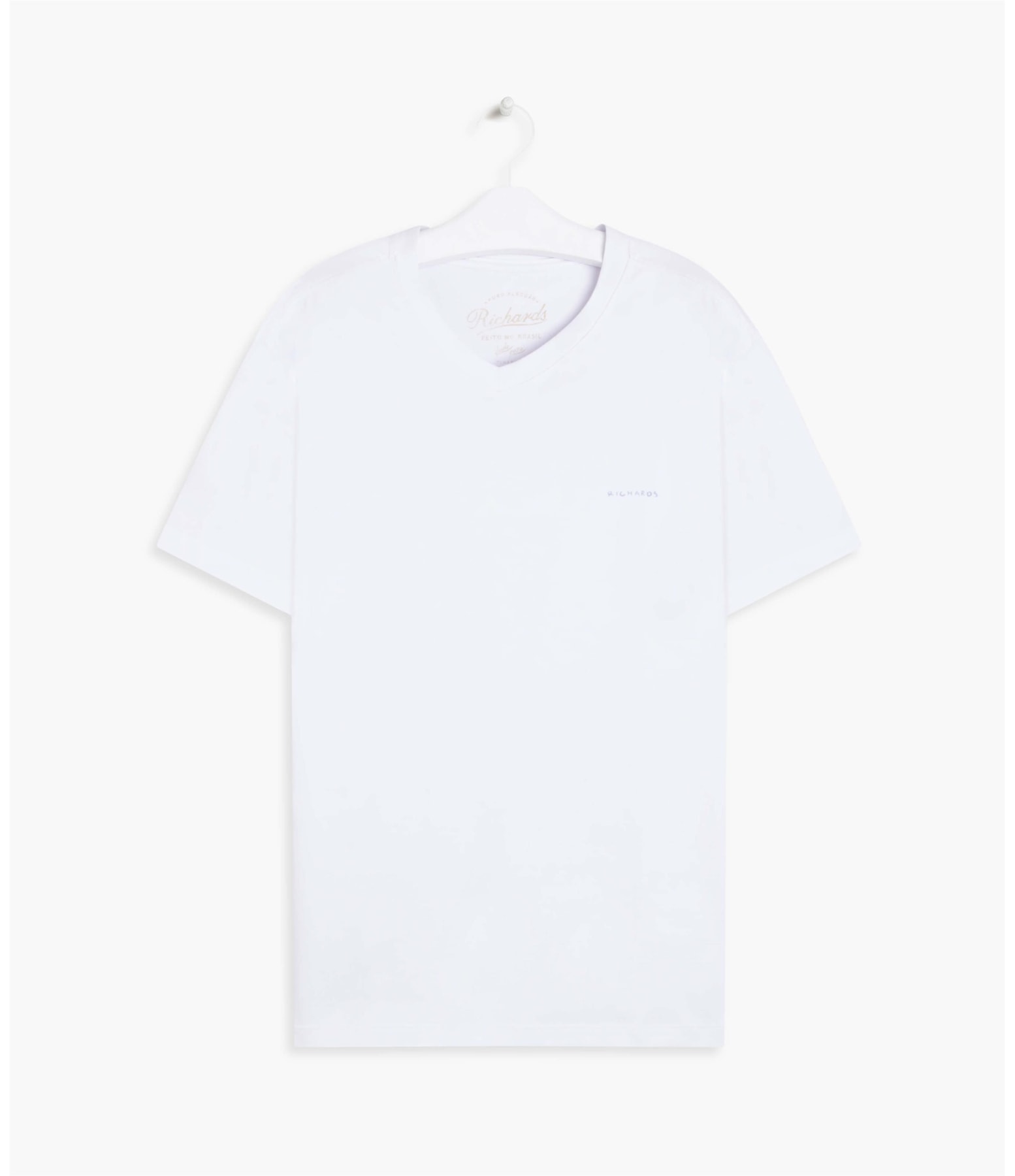 T-Shirt Gola v 40.1 Com Elastano Mc Branco