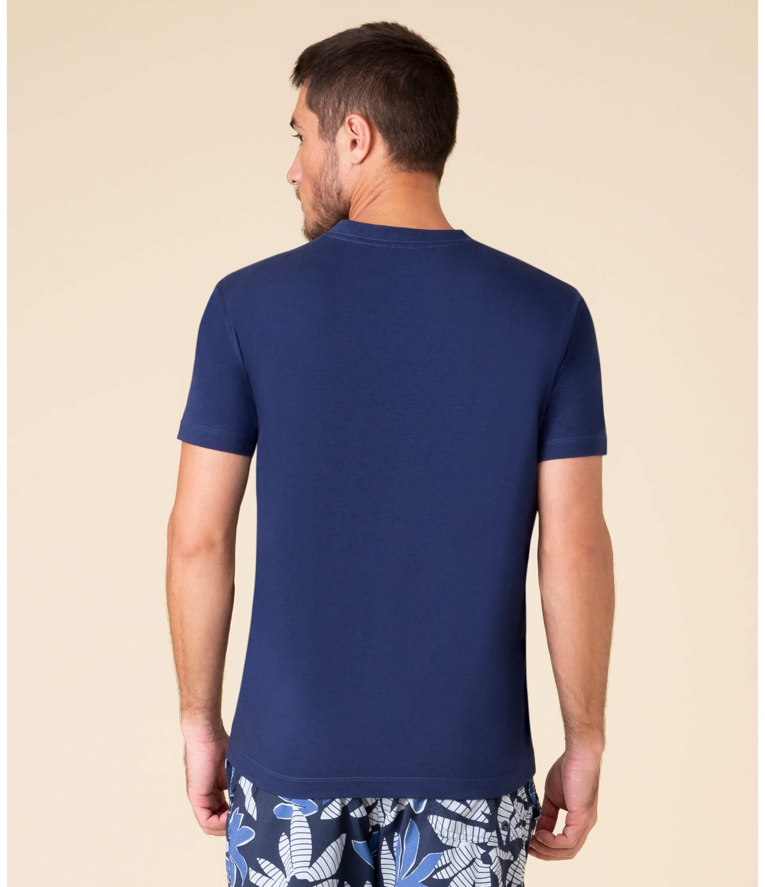 T-Shirt Gola v 40.1 Com Elastano Mc Dark Navy