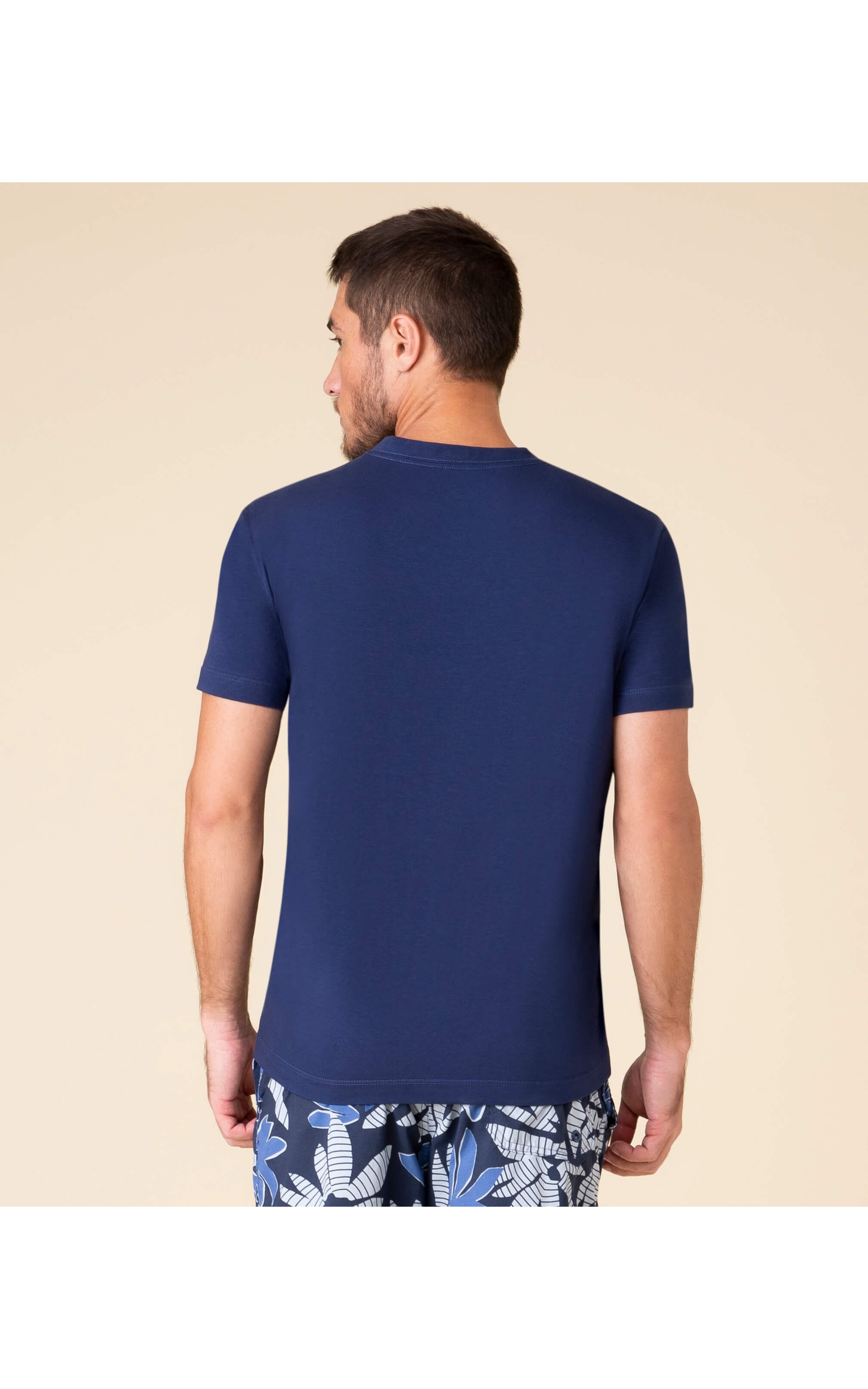 T-Shirt Gola v 40.1 Com Elastano Mc Dark Navy