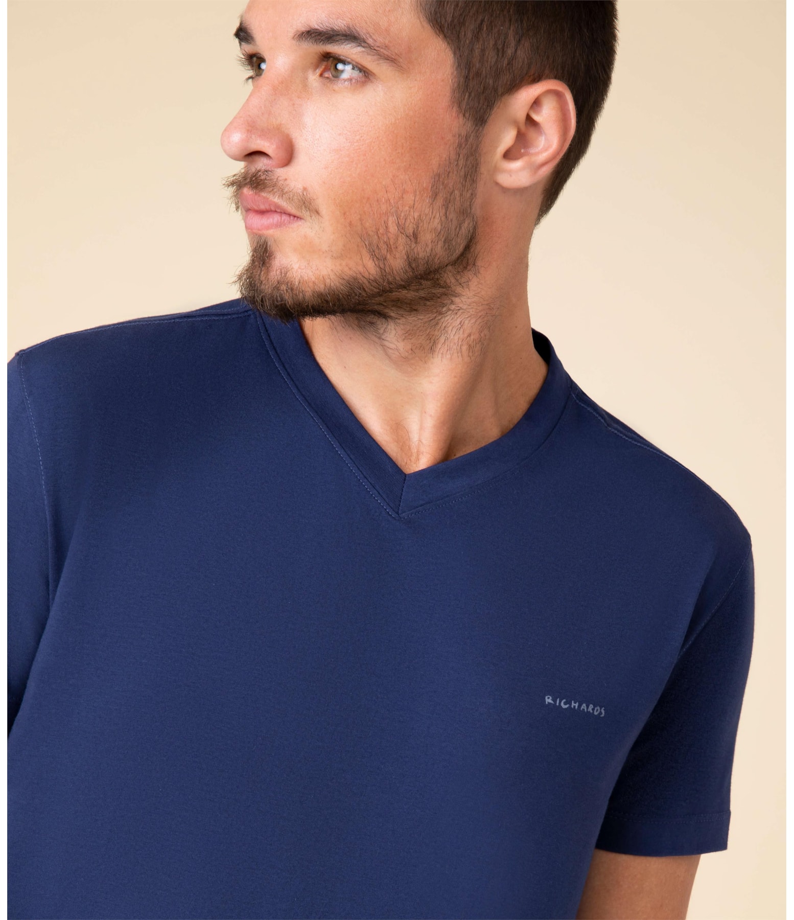 T-Shirt Gola v 40.1 Com Elastano Mc Dark Navy