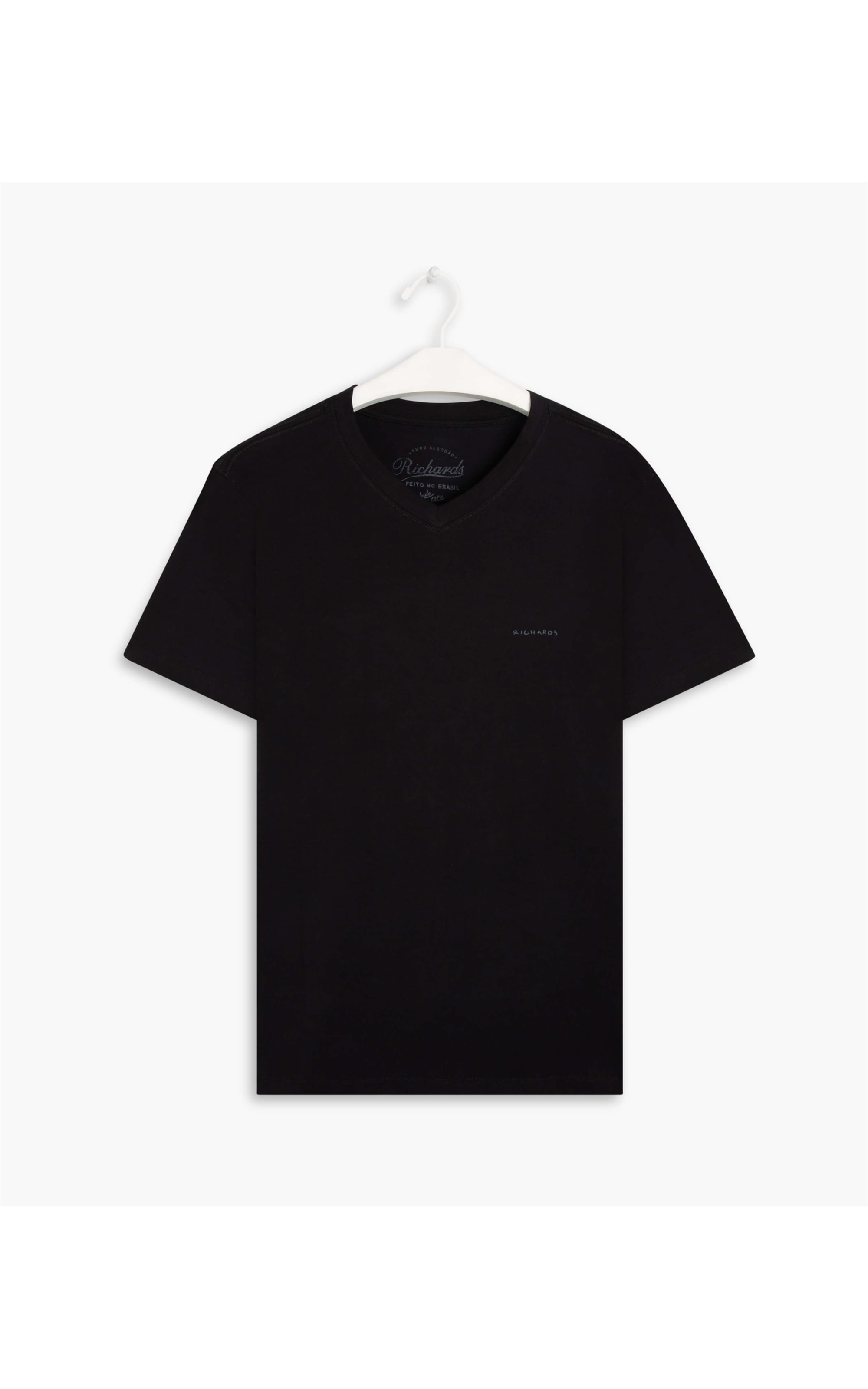 T-Shirt Gola v 40.1 Com Elastano Mc Preto