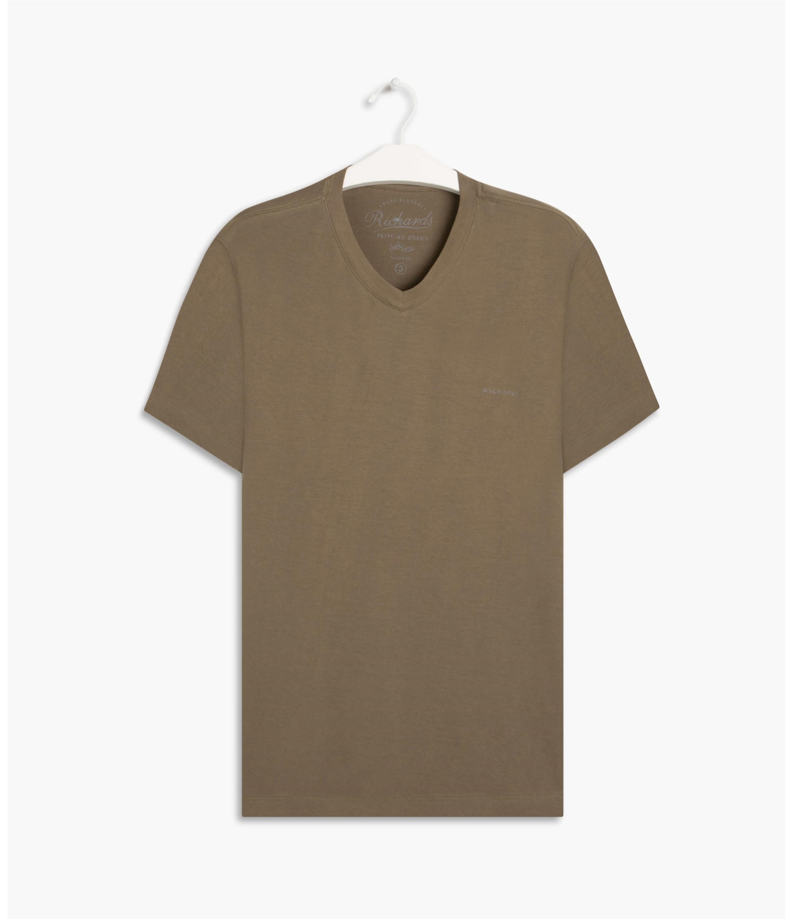 T-Shirt Gola v 40.1 Com Elastano Mc Tabaco
