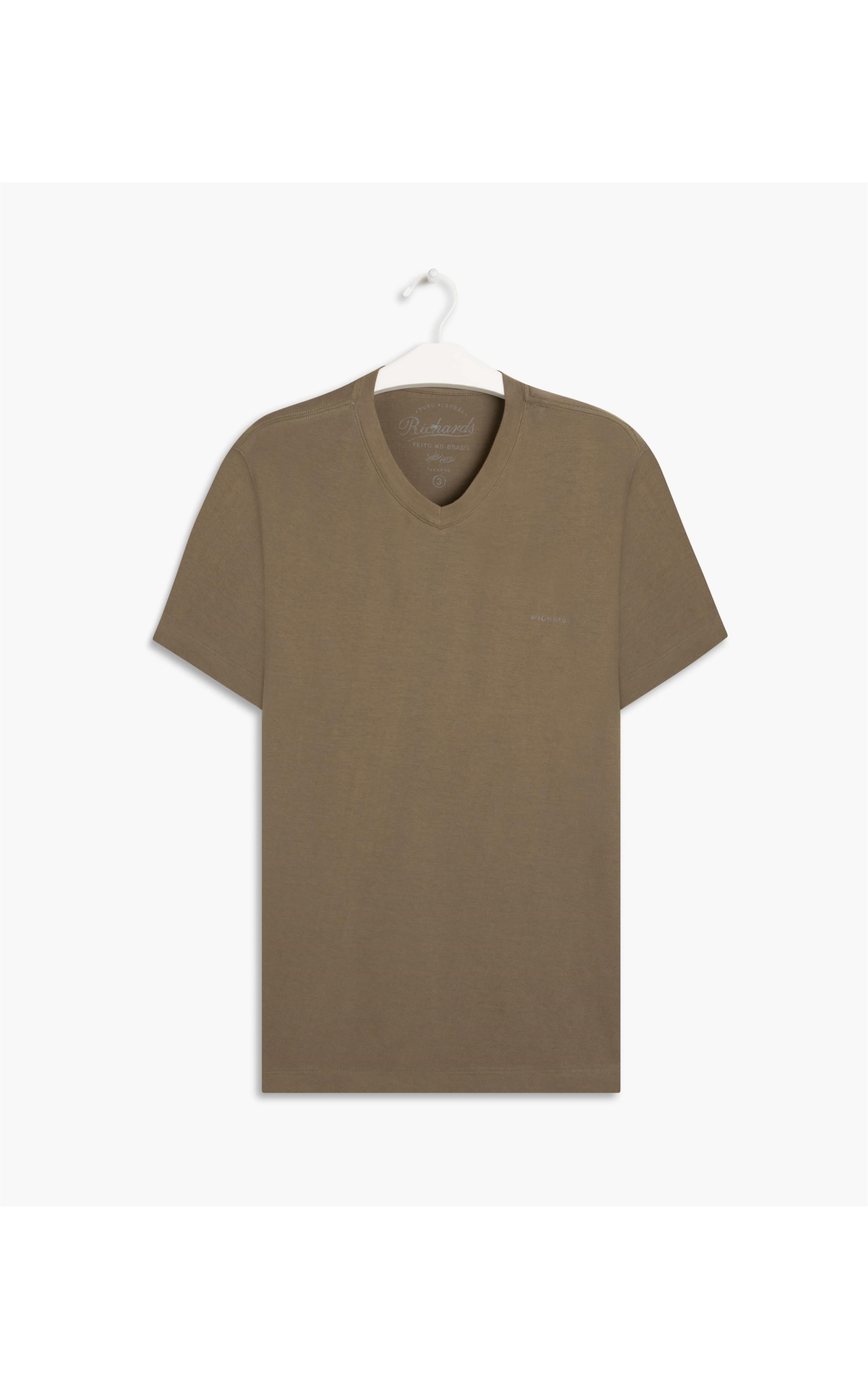 T-Shirt Gola v 40.1 Com Elastano Mc Tabaco