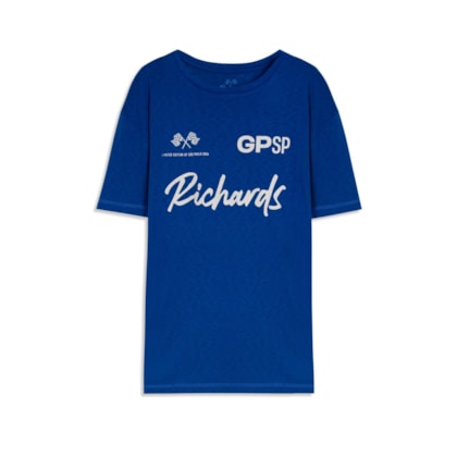 T-Shirt Gp Uniforme Lojas Azul Bic