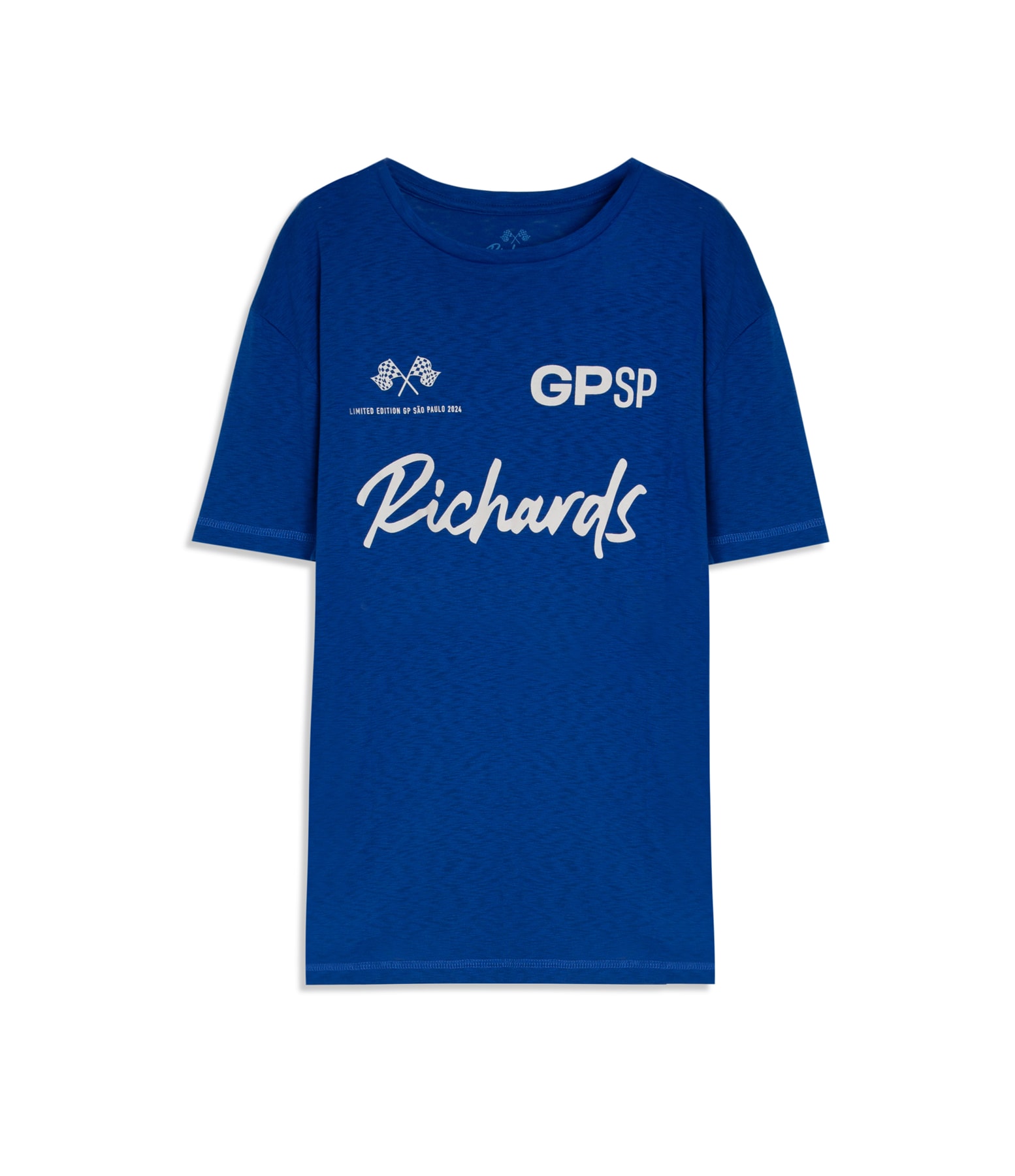 T-Shirt Gp Uniforme Lojas Azul Bic