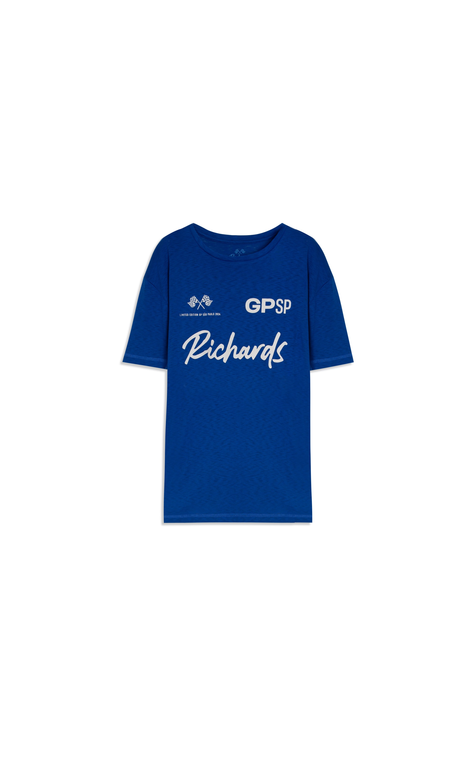 T-Shirt Gp Uniforme Lojas Azul Bic