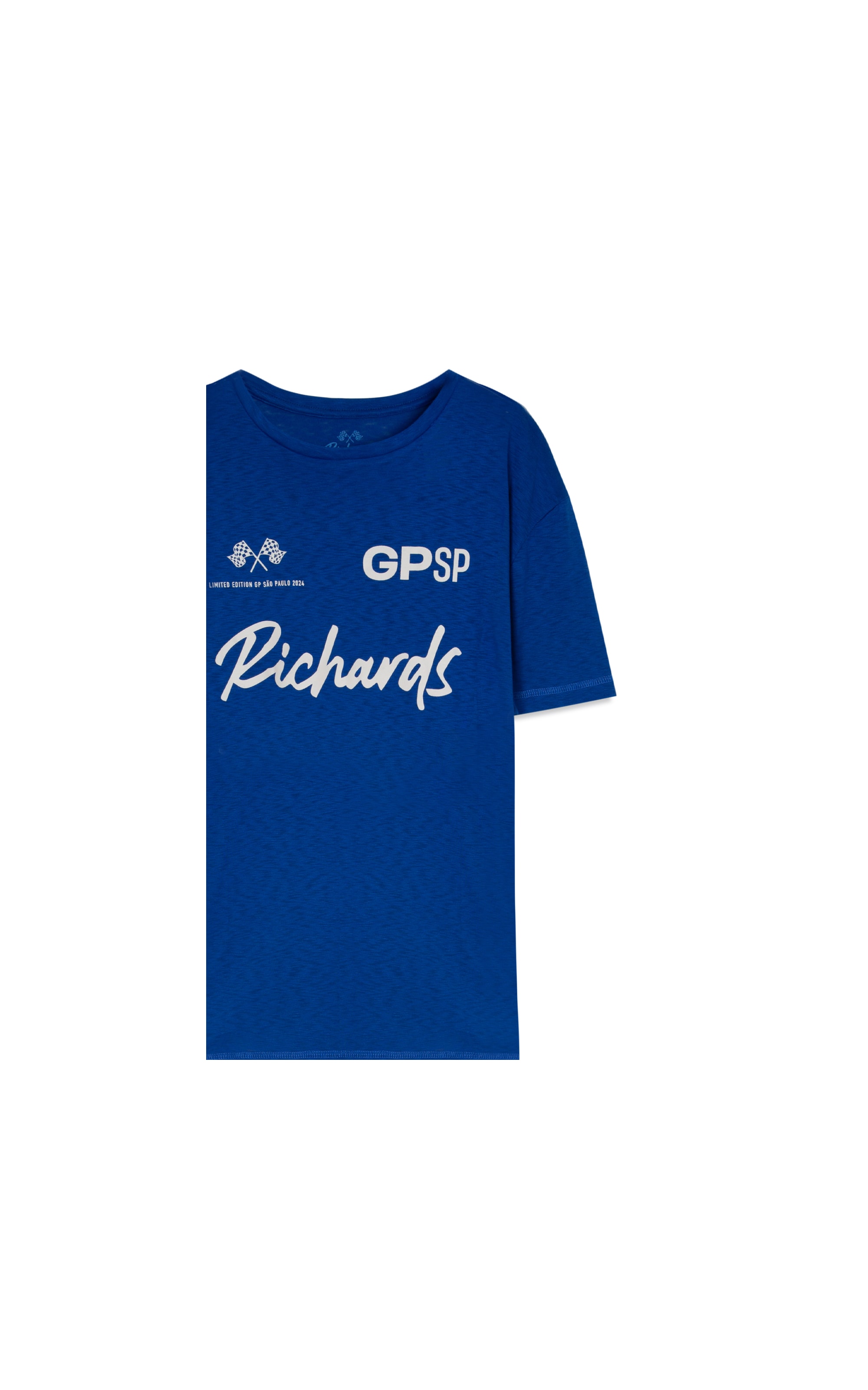 T-Shirt Gp Uniforme Lojas Azul Bic