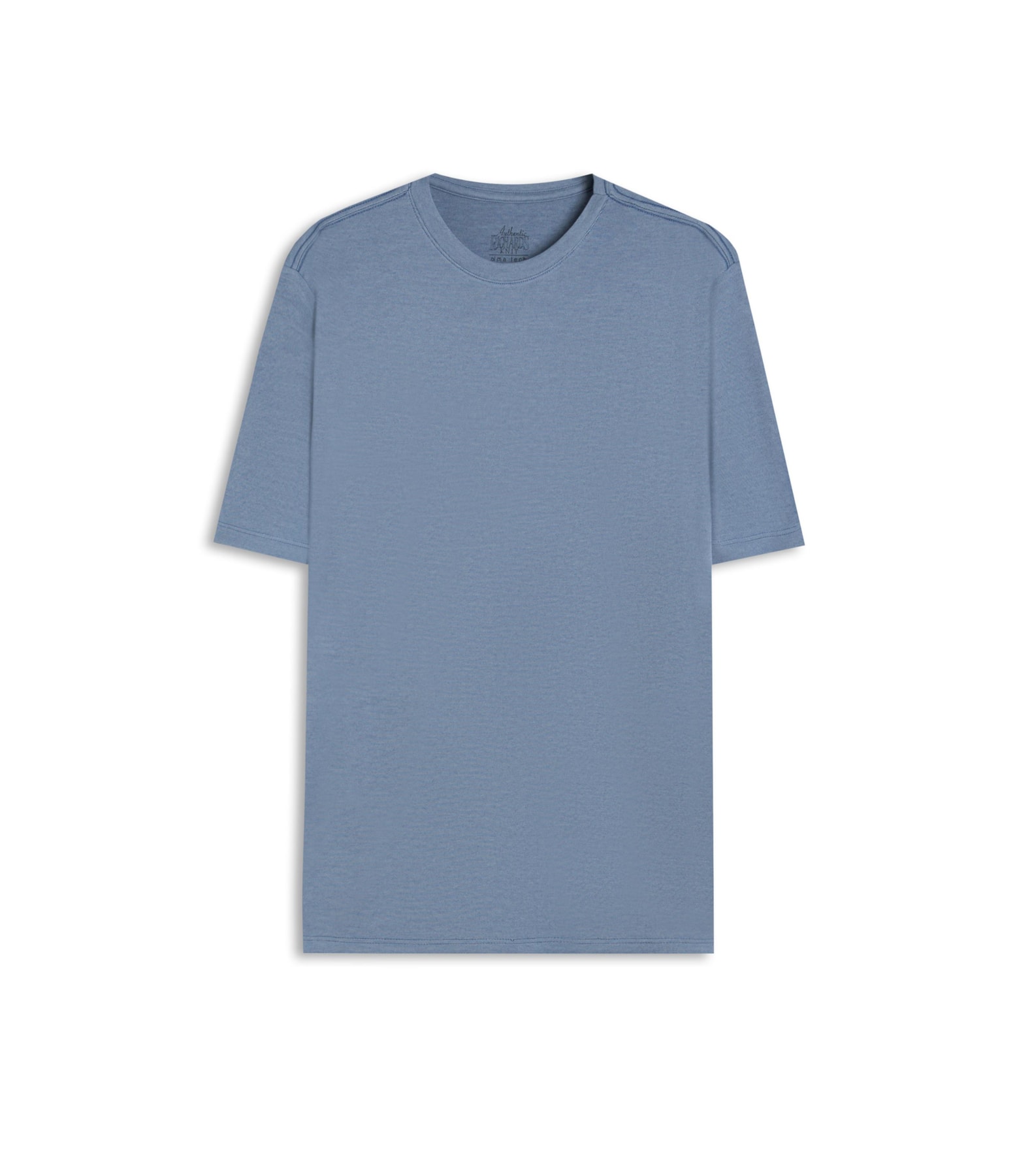 T-Shirt Greg Pima Mc Bf Azul Jeans