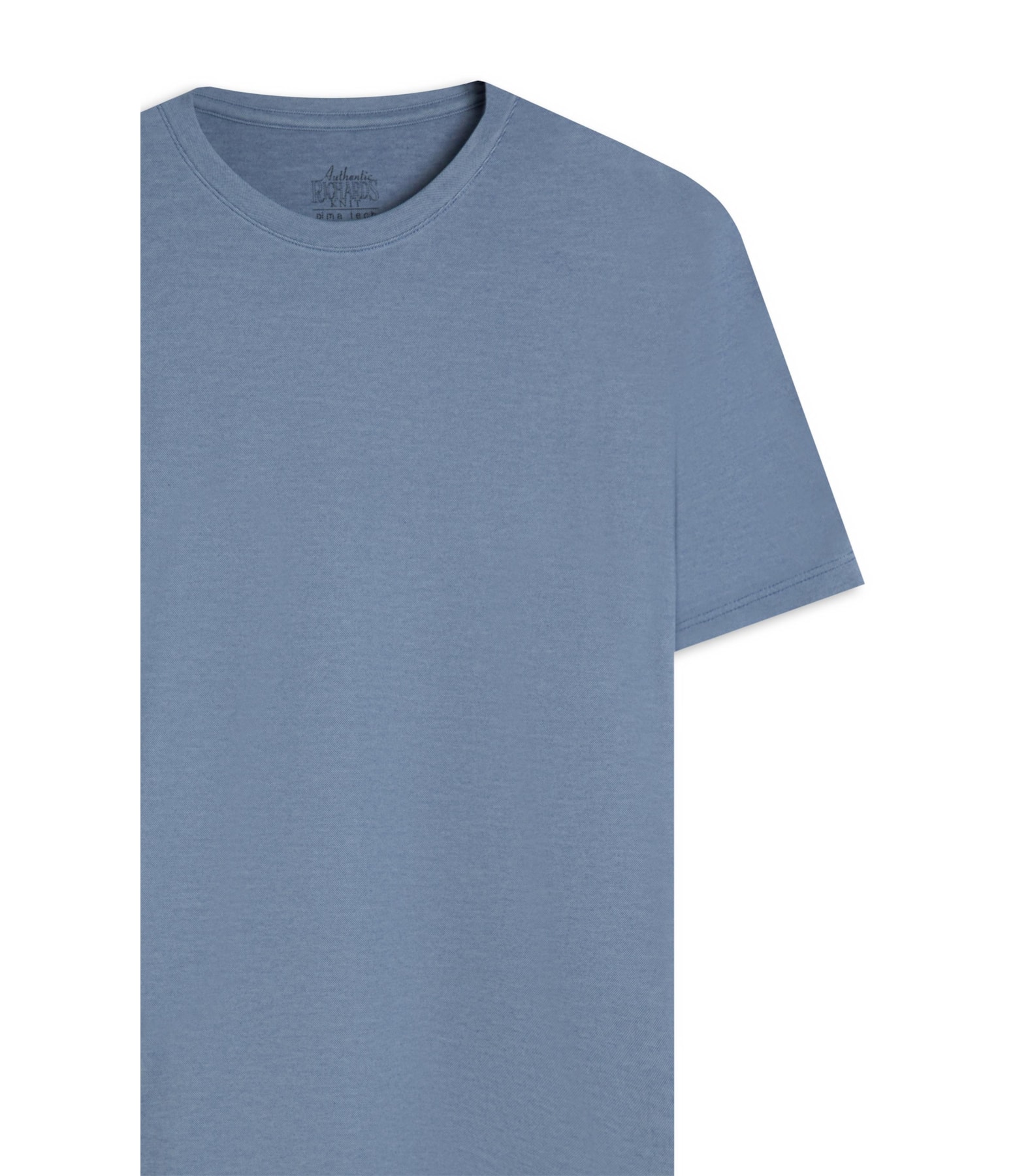 T-Shirt Greg Pima Mc Bf Azul Jeans