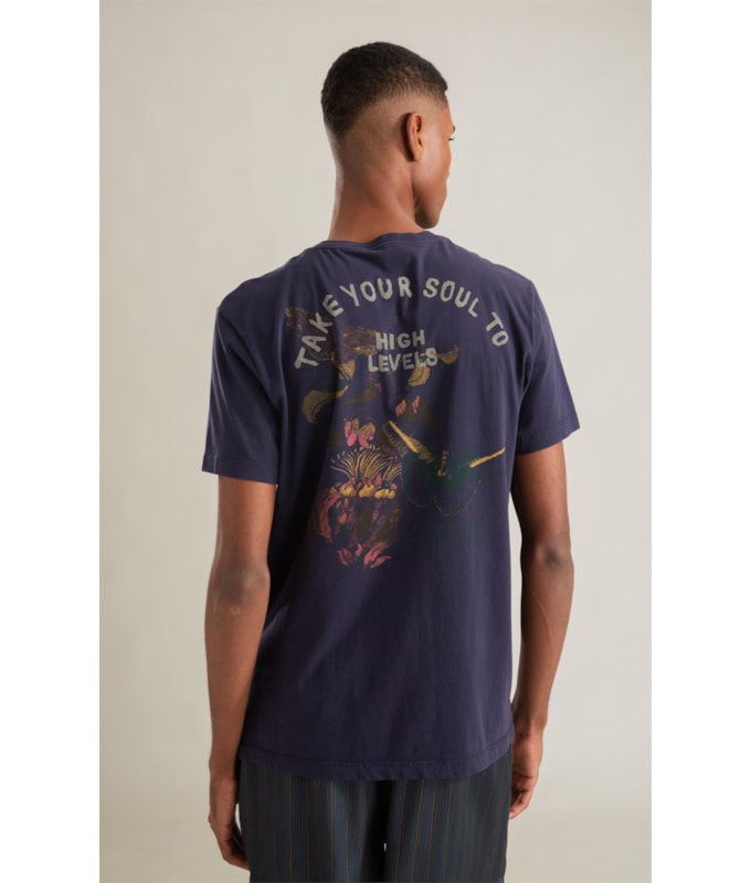 T-Shirt High Levels Costas Dark Navy