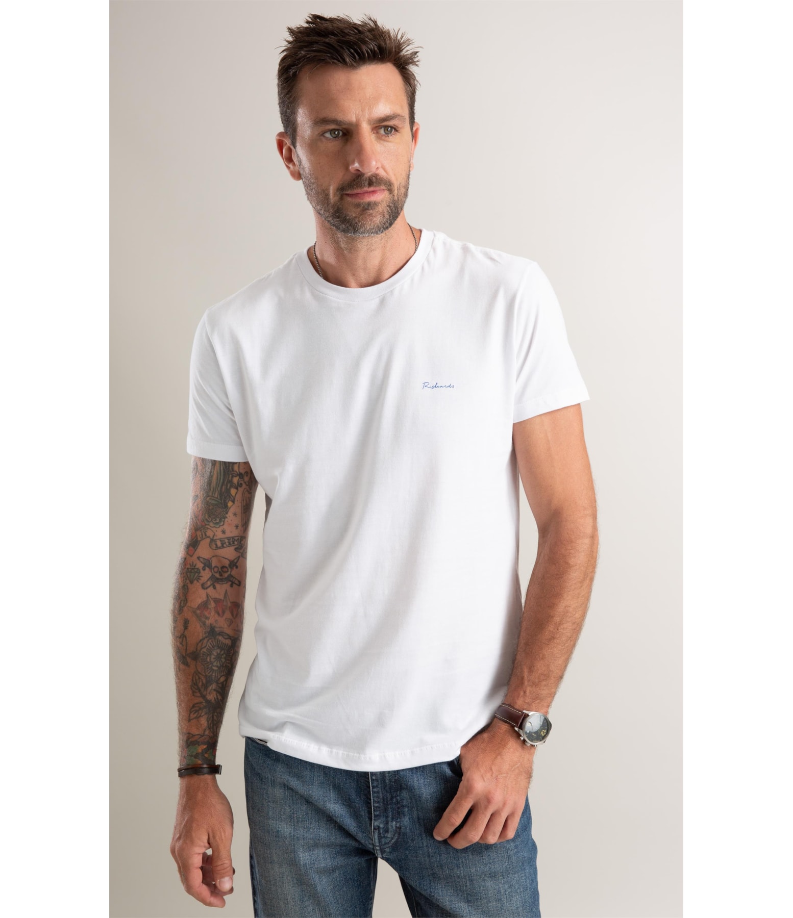 T-Shirt Instituto Carcará Branco