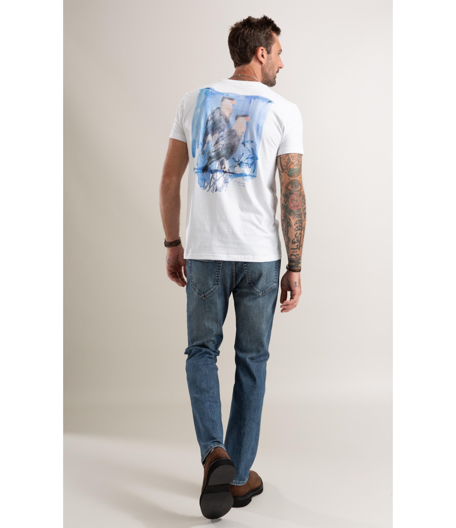 T-Shirt Instituto Carcará Branco