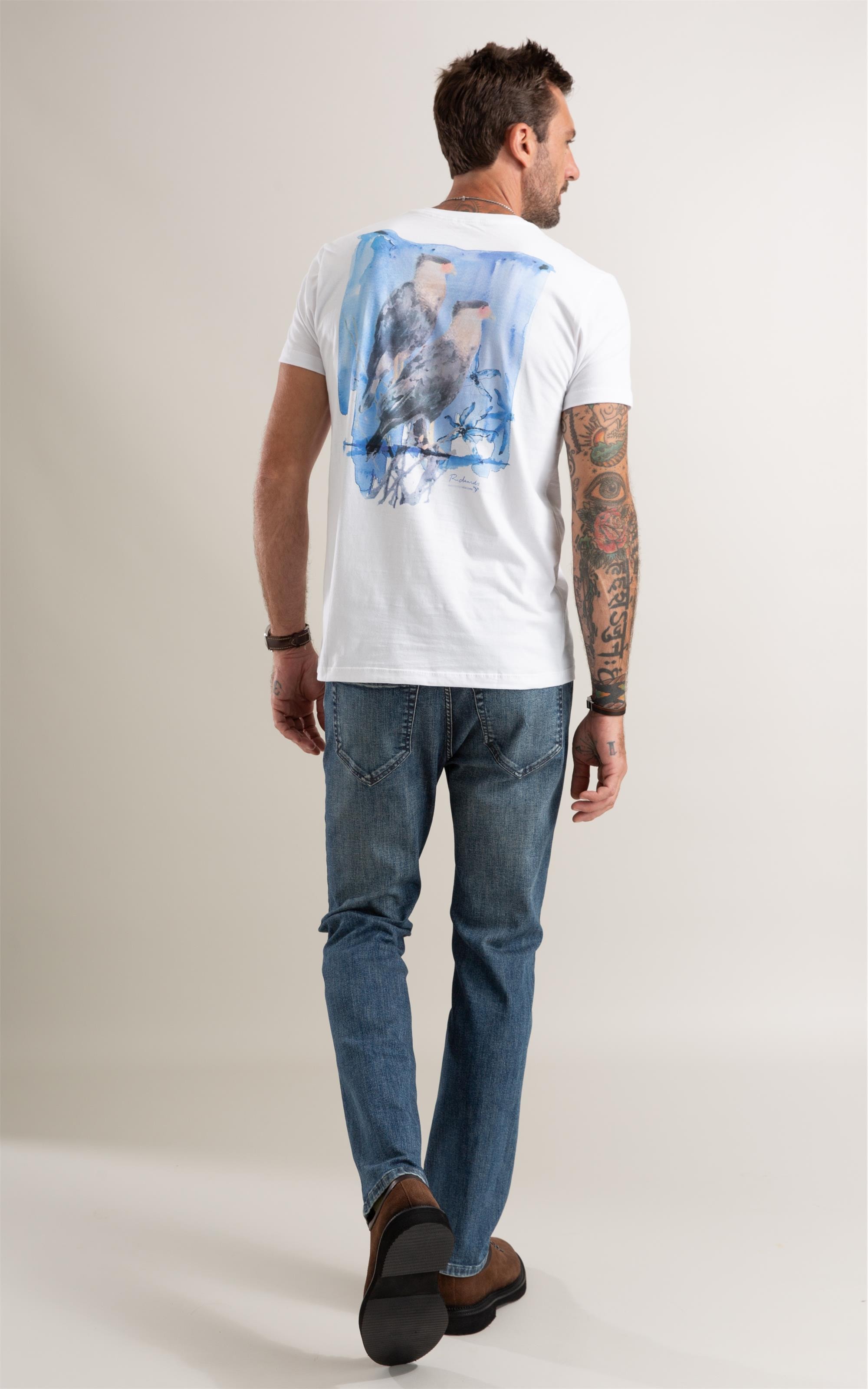 T-Shirt Instituto Carcará Branco