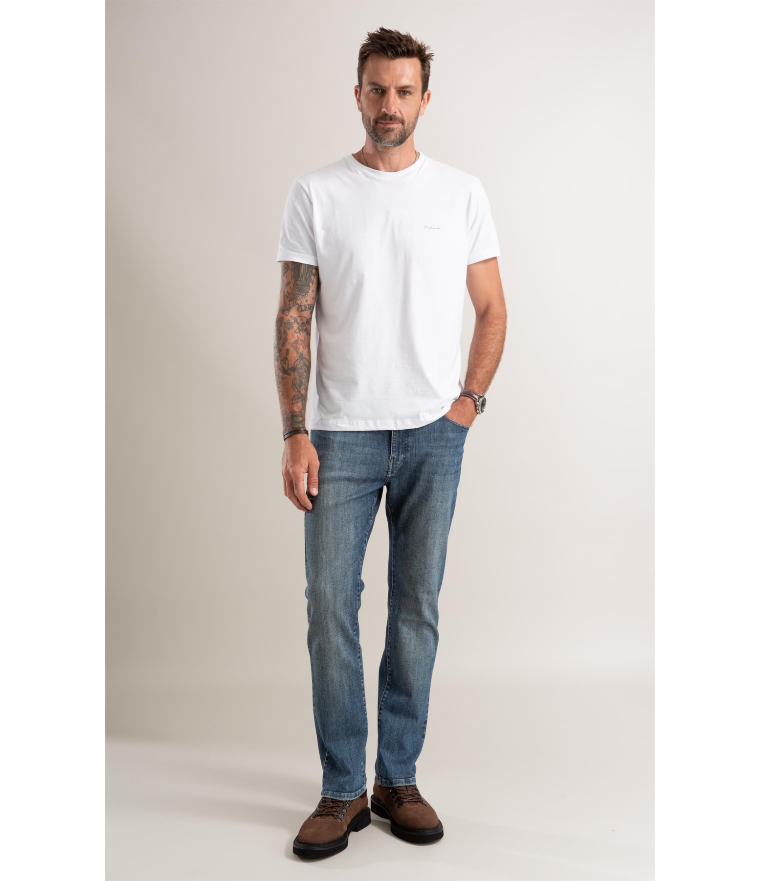 T-Shirt Instituto Golfinho Branco
