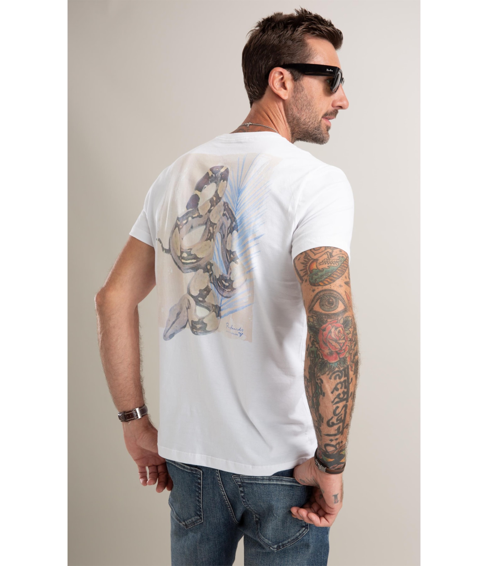 T-Shirt Instituto Jiboia Branco