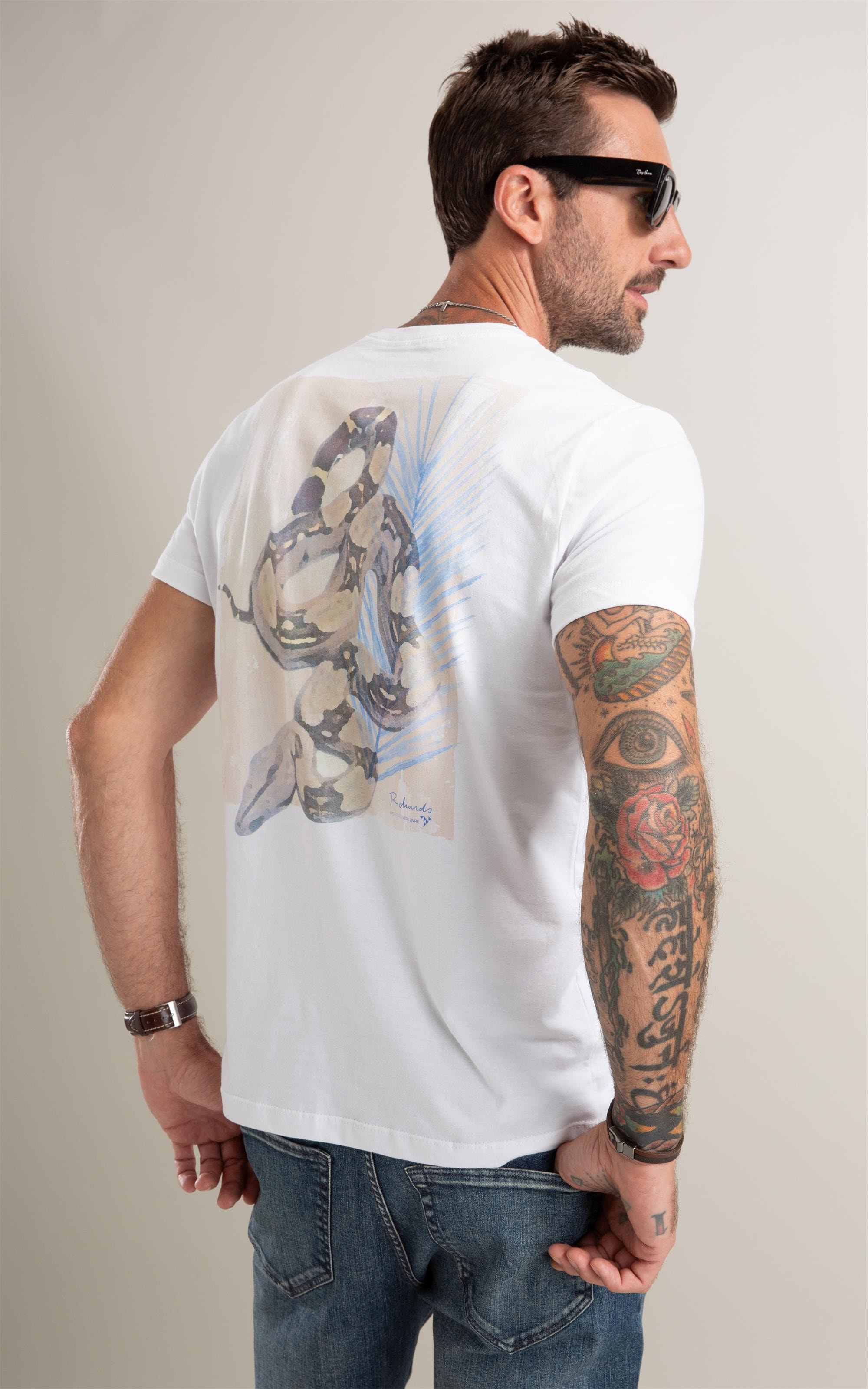 T-Shirt Instituto Jiboia Branco