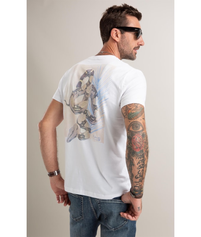 T-Shirt Instituto Jiboia Branco