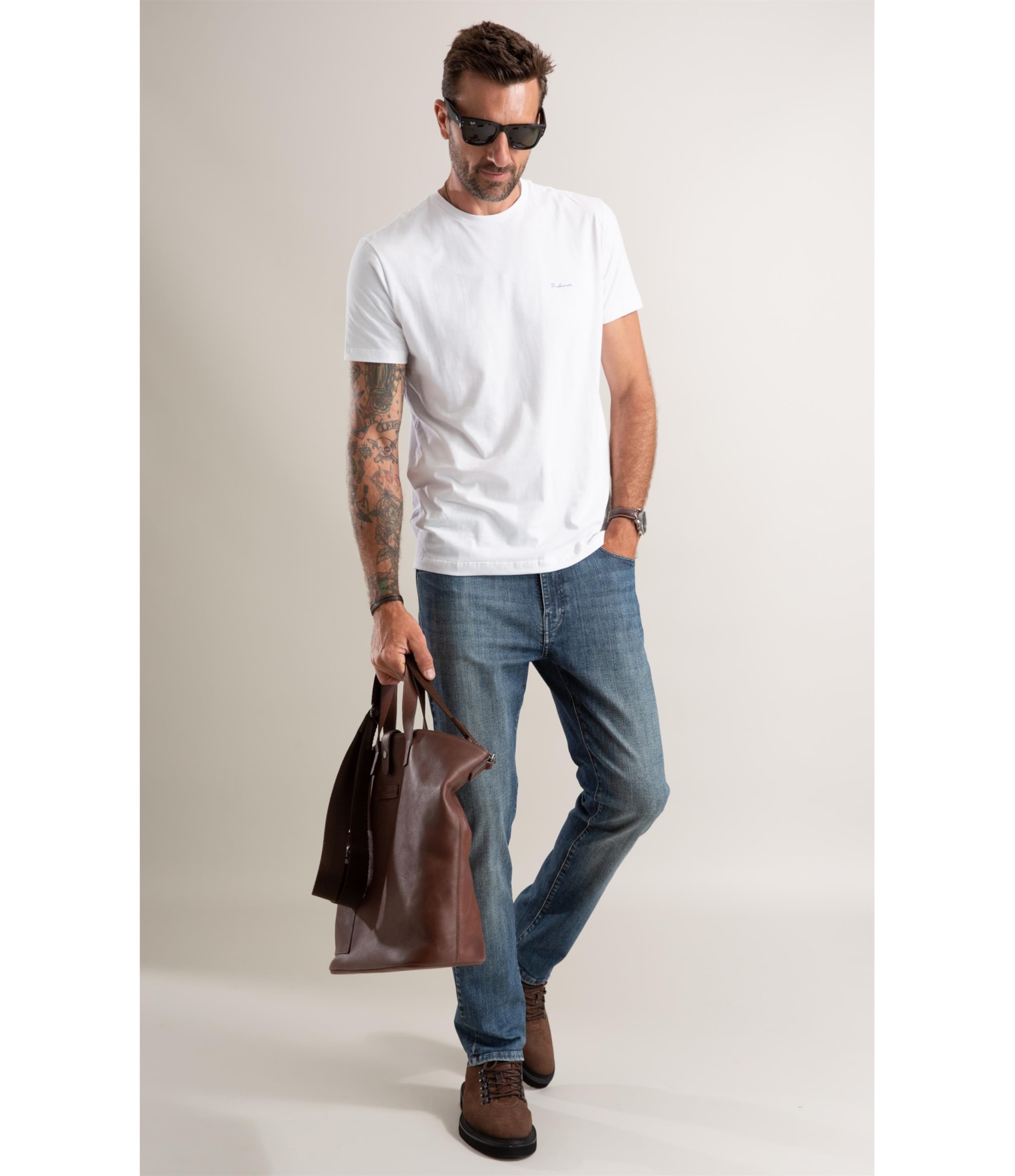 T-Shirt Instituto Jiboia Branco