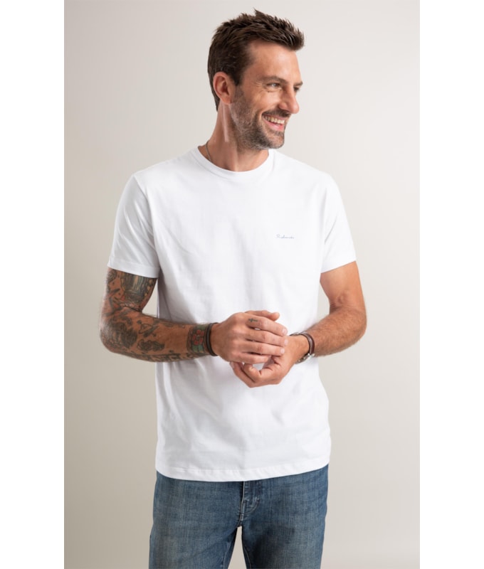 T-Shirt Instituto Tucano Bico Preto Branco