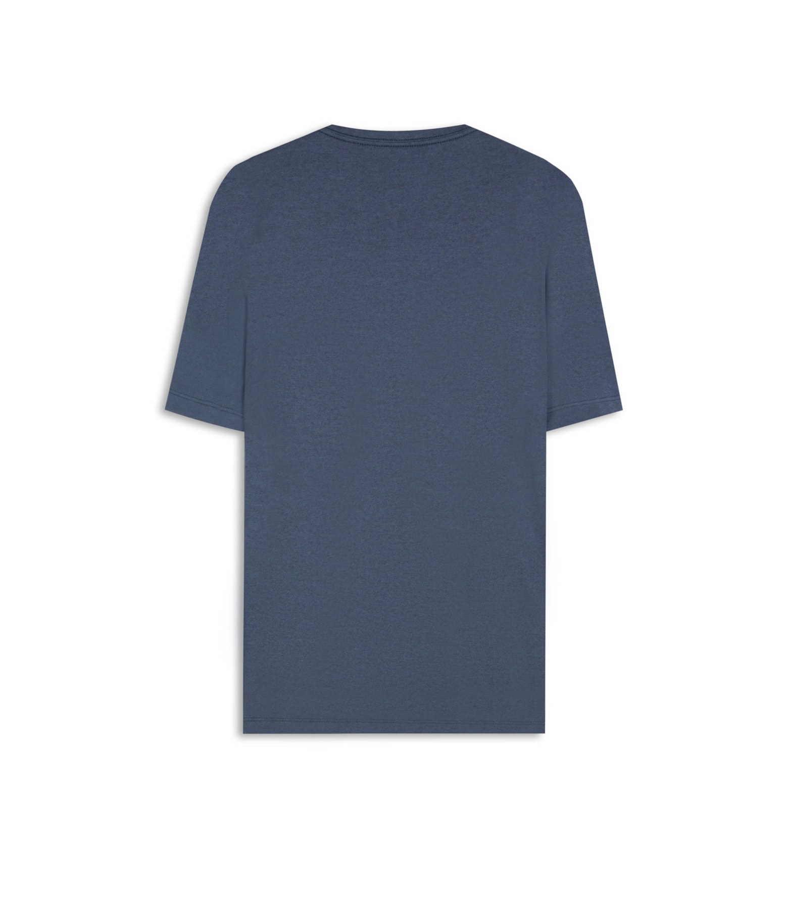 T-Shirt Interlock Pima Mc Bf Azul Pervante