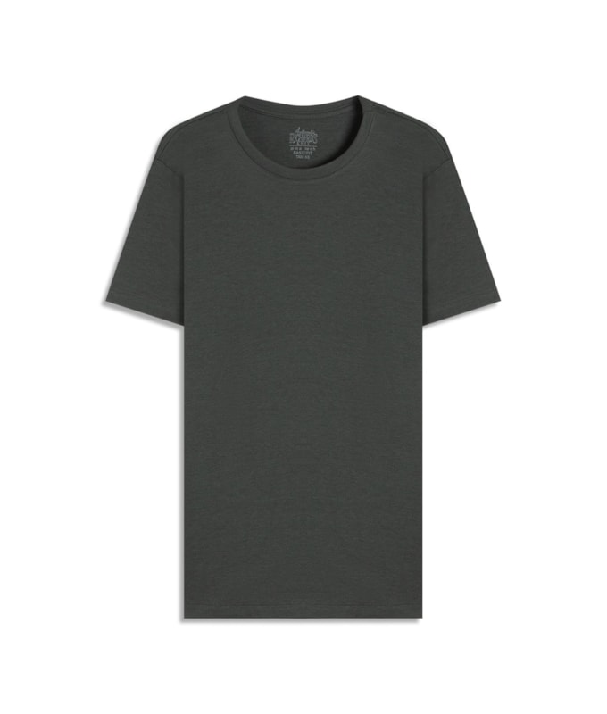 T-Shirt Interlock Pima Mc Bf Floresta
