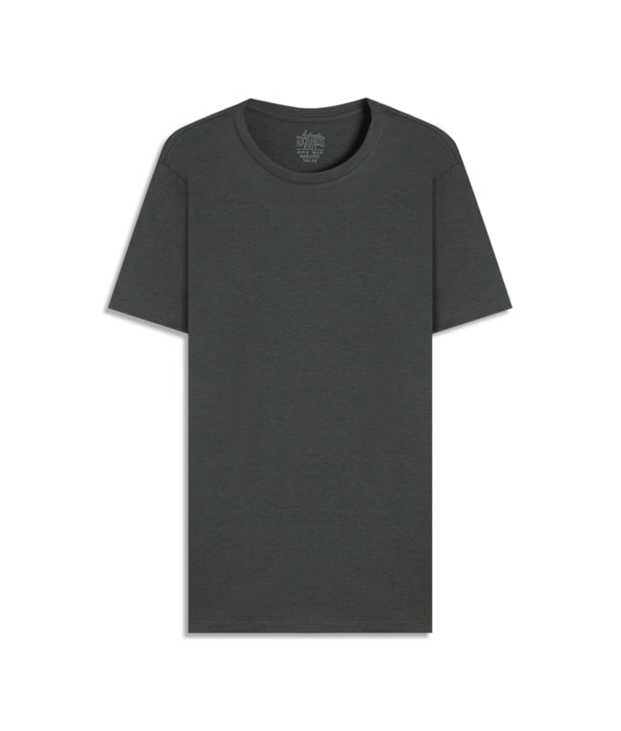 T-Shirt Interlock Pima Mc Bf Floresta