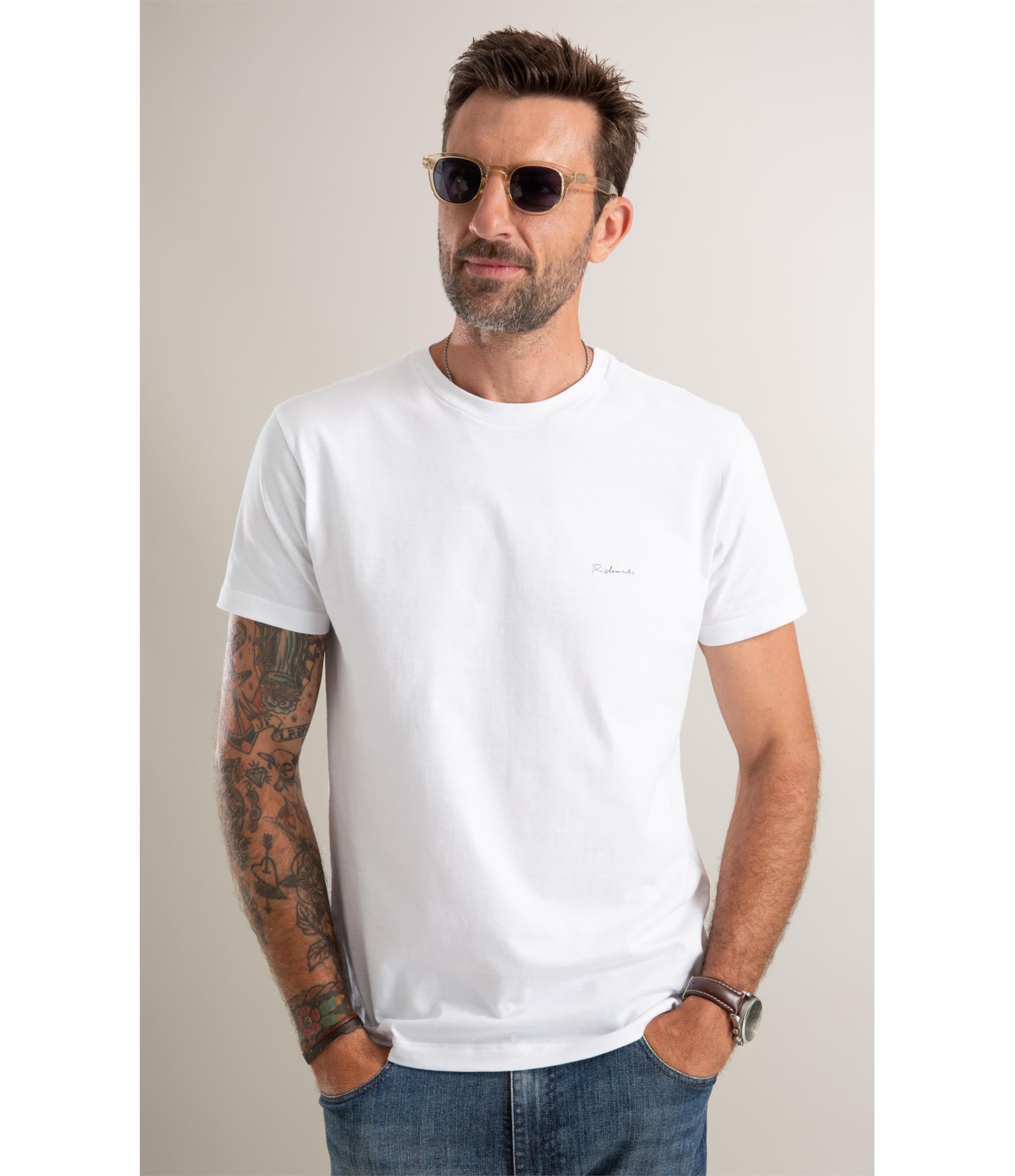 T-Shirt Intituto Tie Sangue Branco