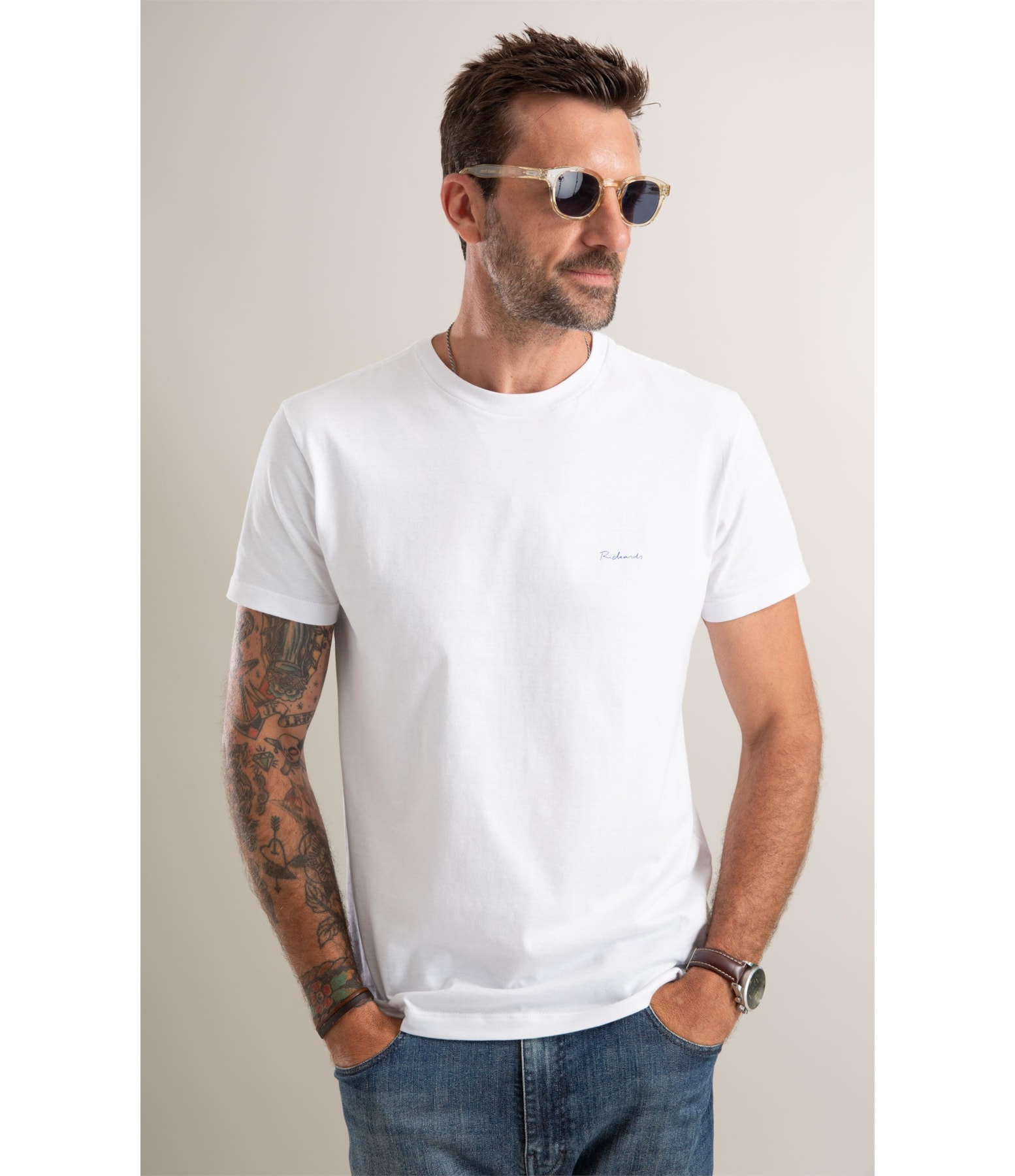 T-Shirt Intituto Tie Sangue Branco