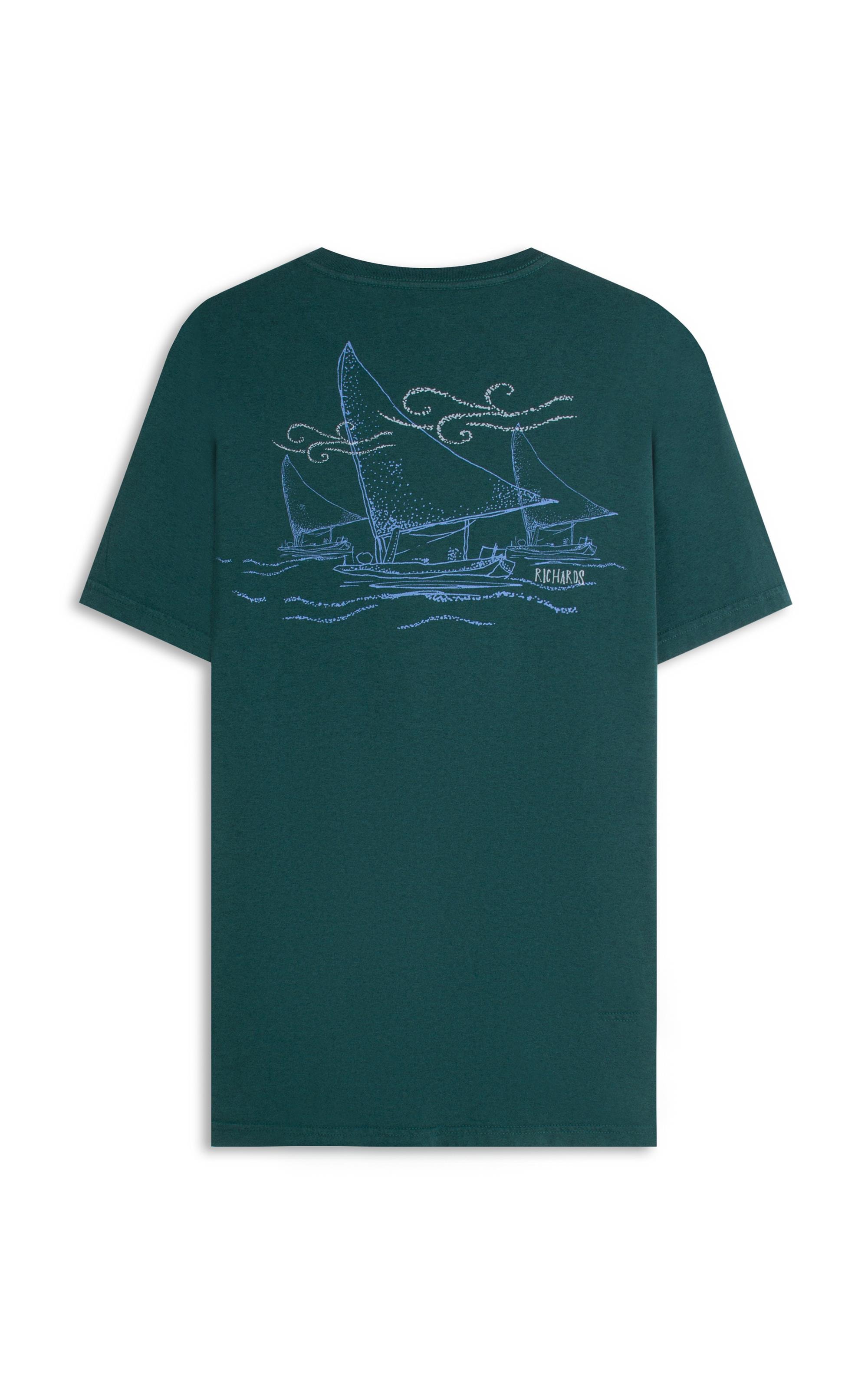 T-Shirt Jangada Overdye Mc Bf Bottle Mescla