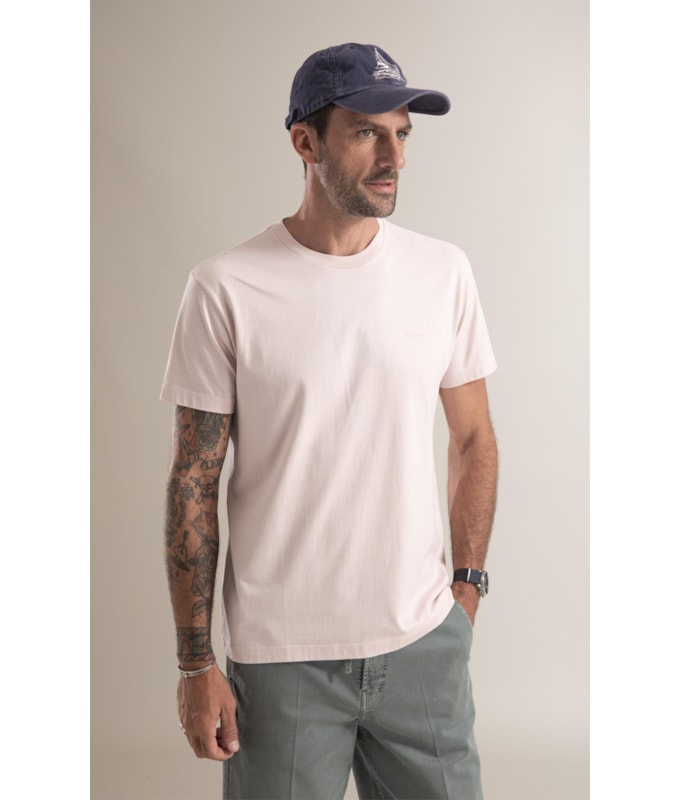 T-Shirt  Jardim Rosa Dusty