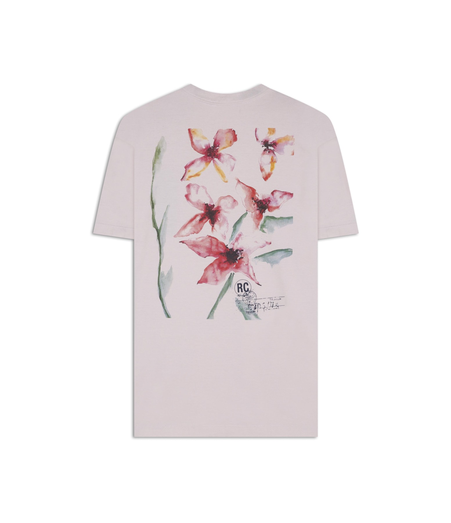 T-Shirt  Jardim Rosa Dusty