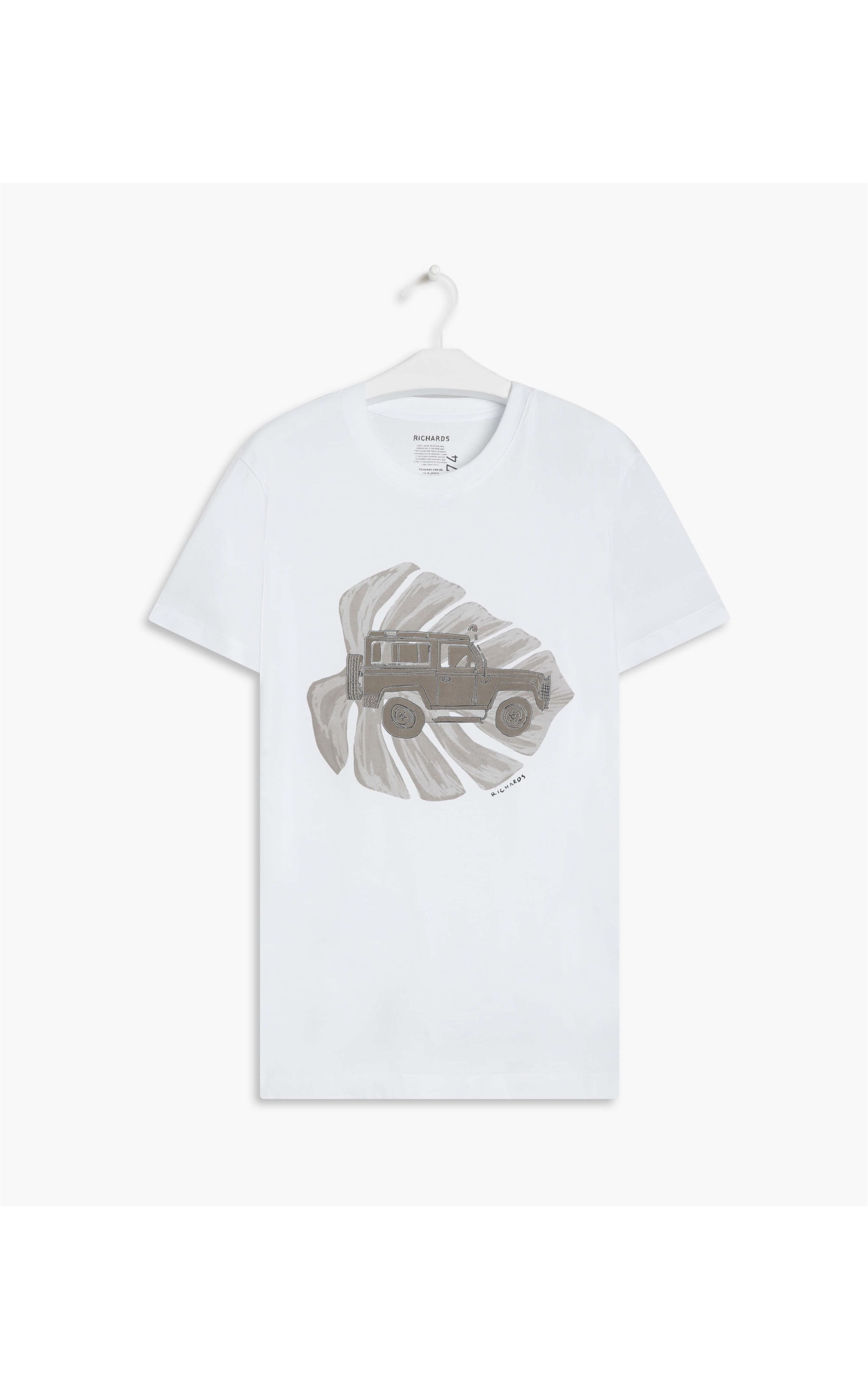 T-Shirt Jeep Nature Mc Branco