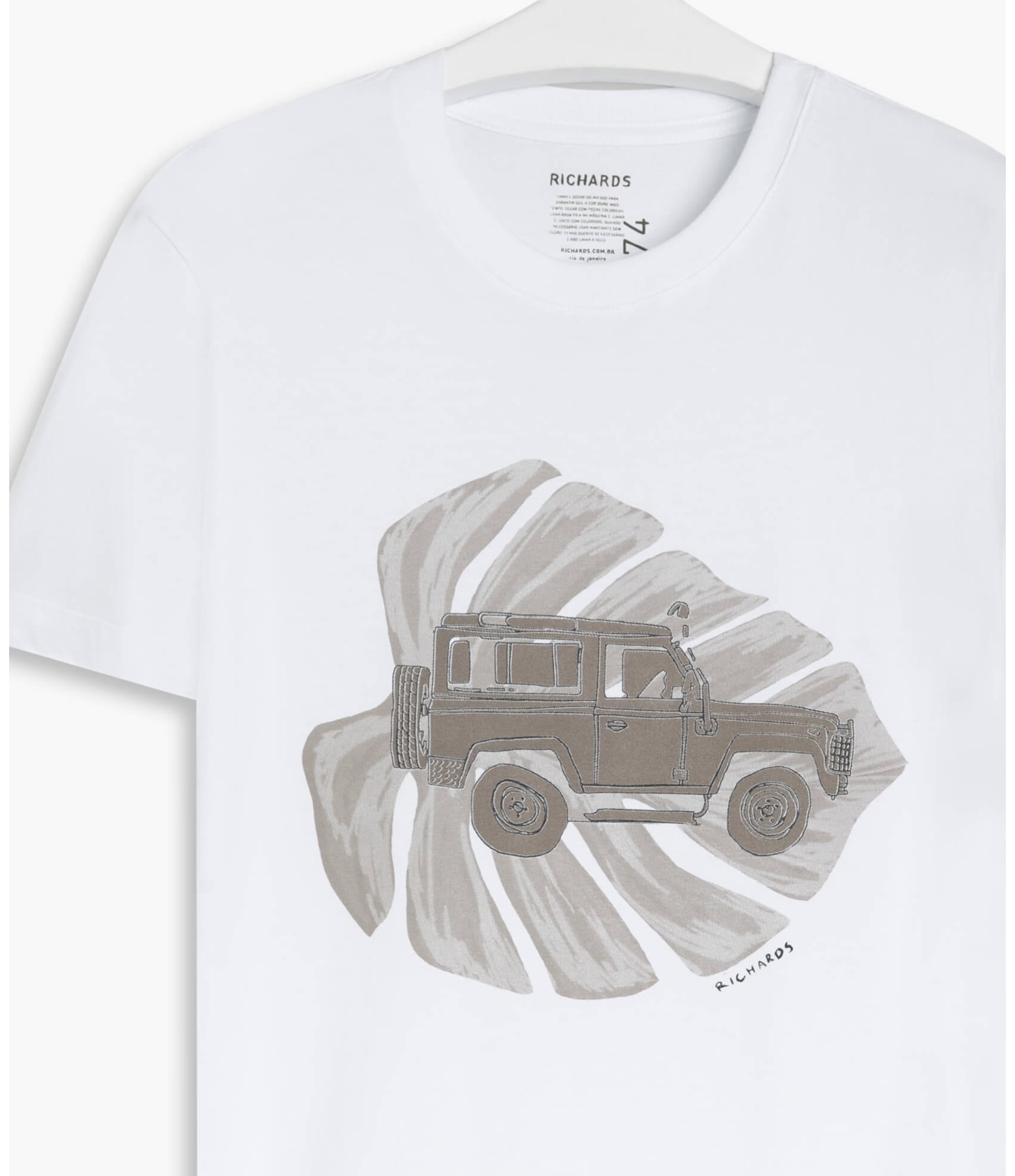 T-Shirt Jeep Nature Mc Branco