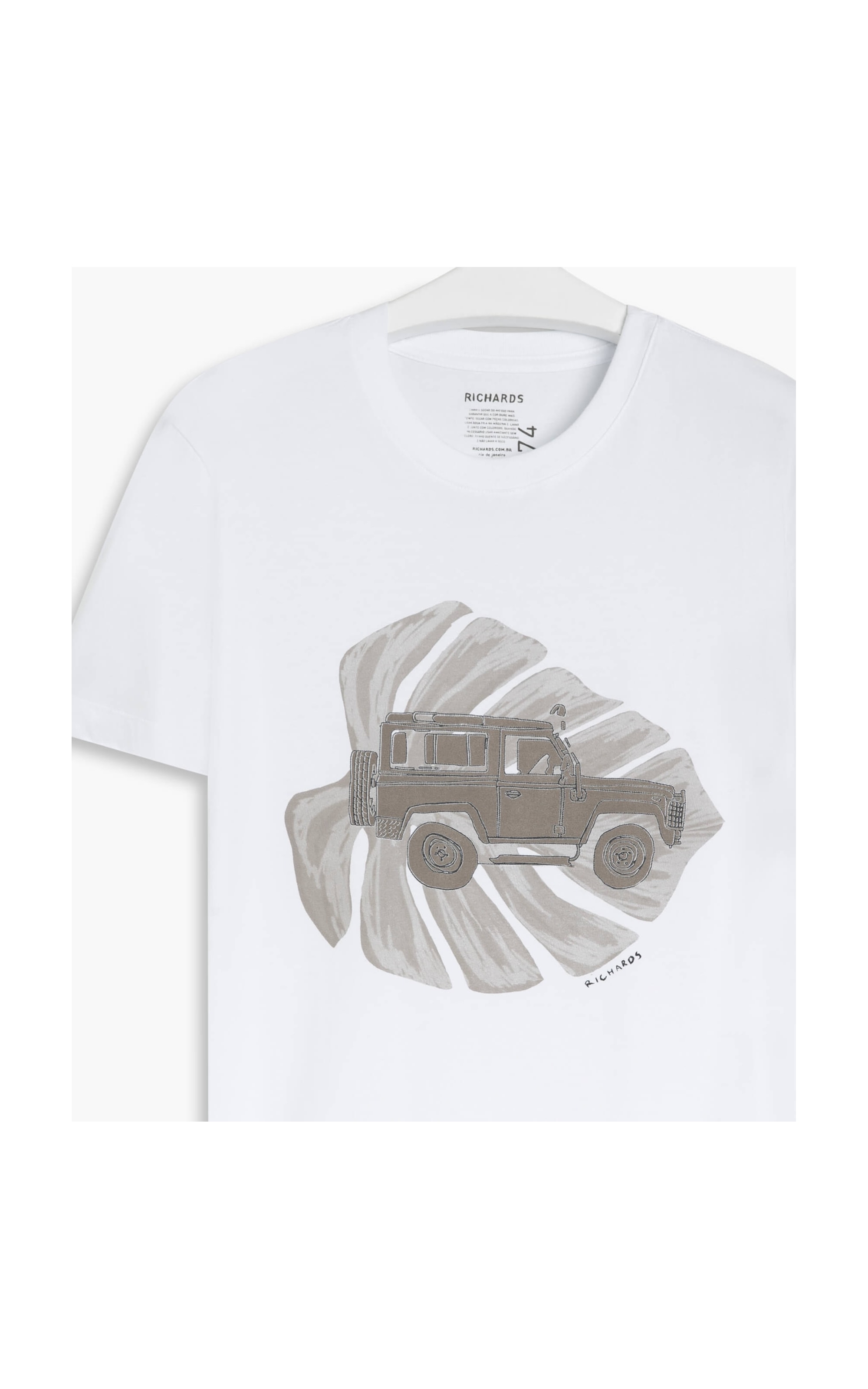 T-Shirt Jeep Nature Mc Branco
